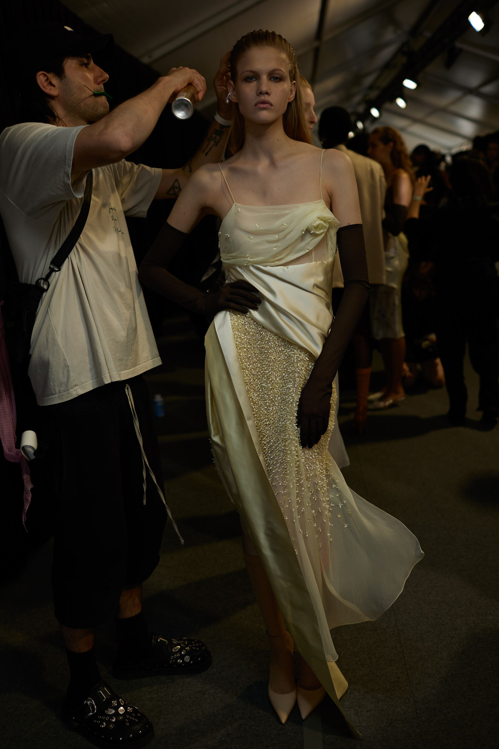 Givenchy Spring 2024 Fashion Show Backstage