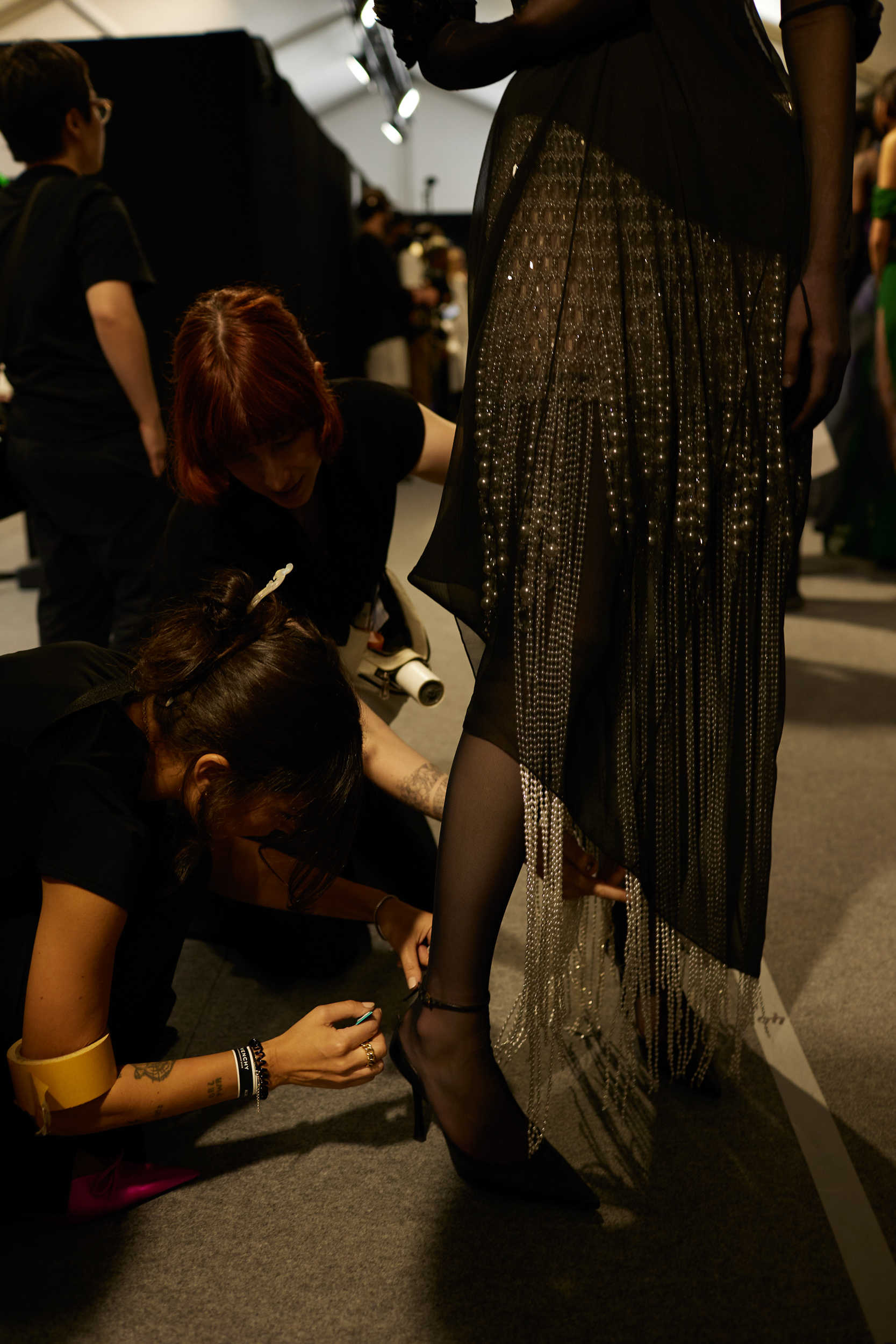 Givenchy Spring 2024 Fashion Show Backstage