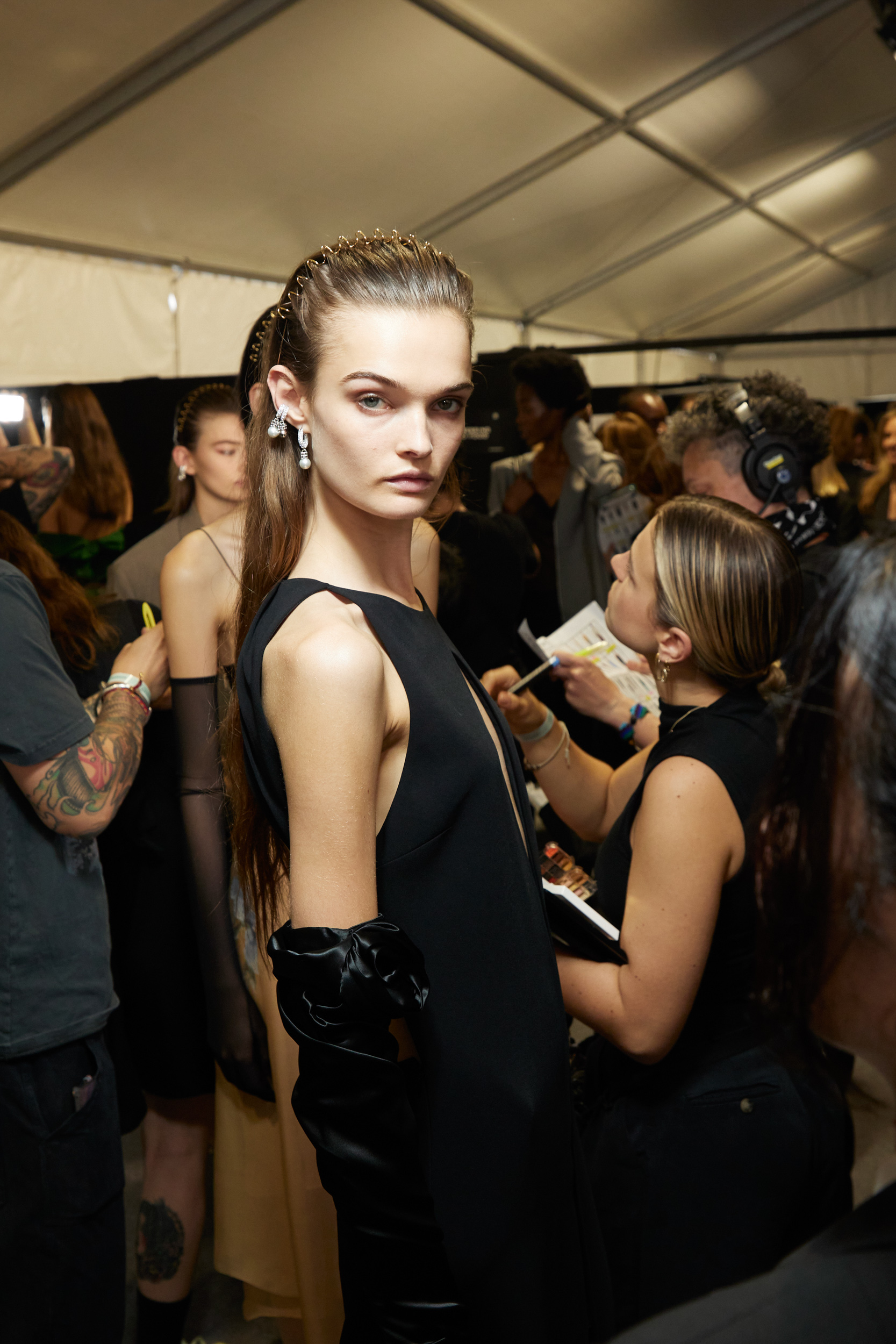 Givenchy Spring 2024 Fashion Show Backstage