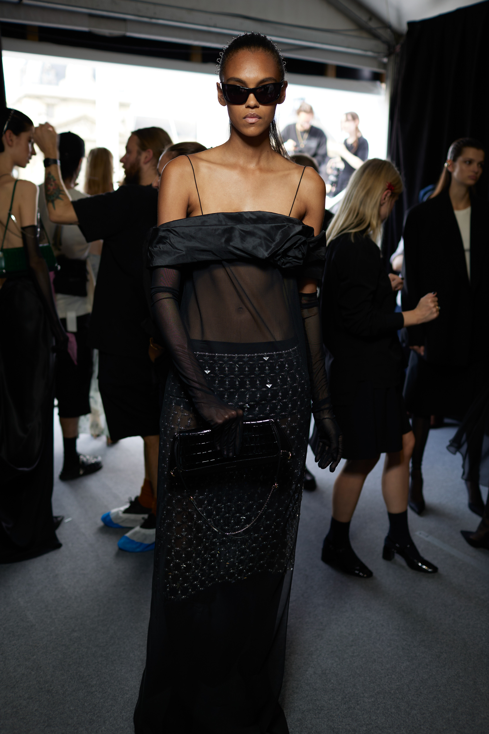 Givenchy Spring 2024 Fashion Show Backstage