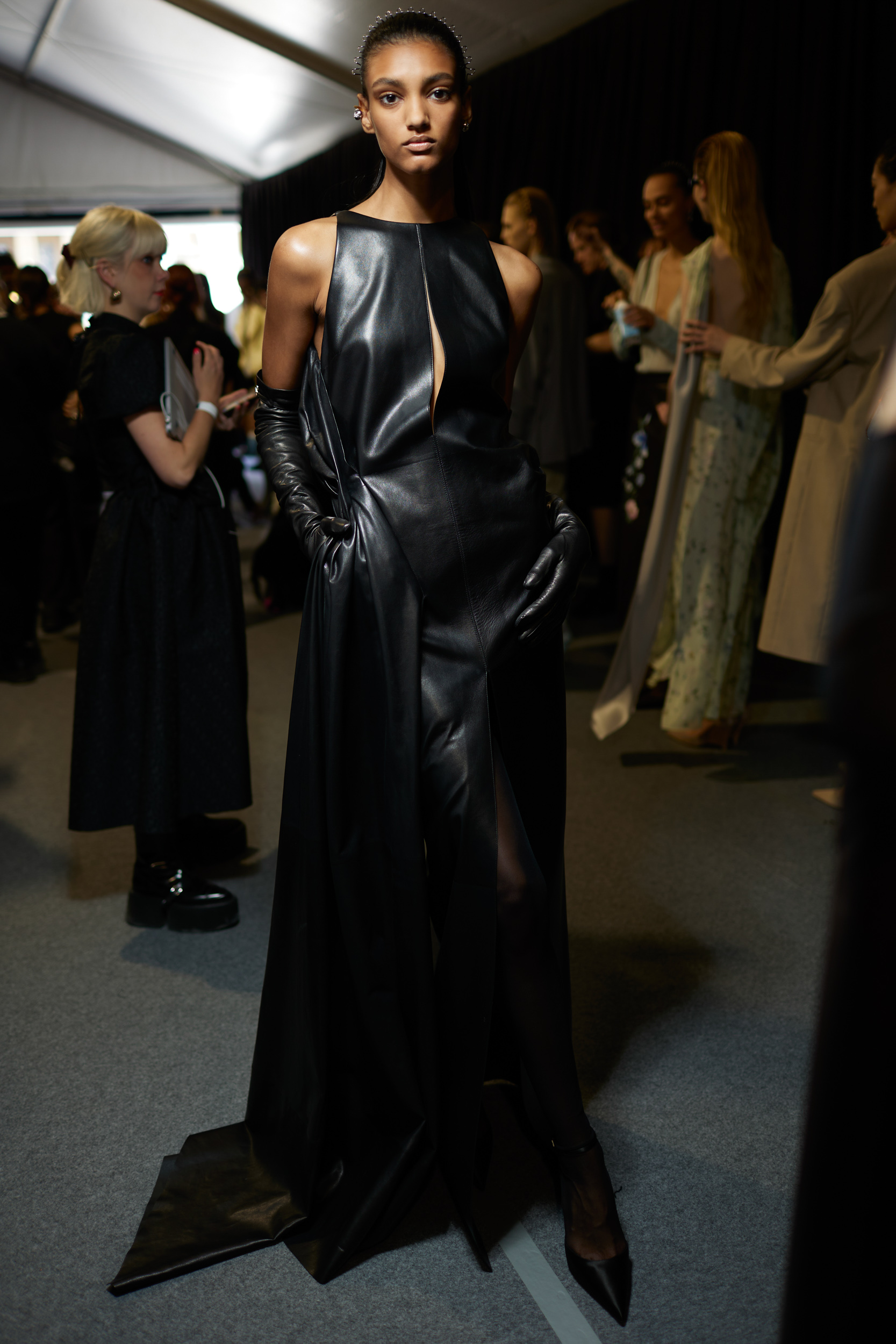 Givenchy Spring 2024 Fashion Show Backstage