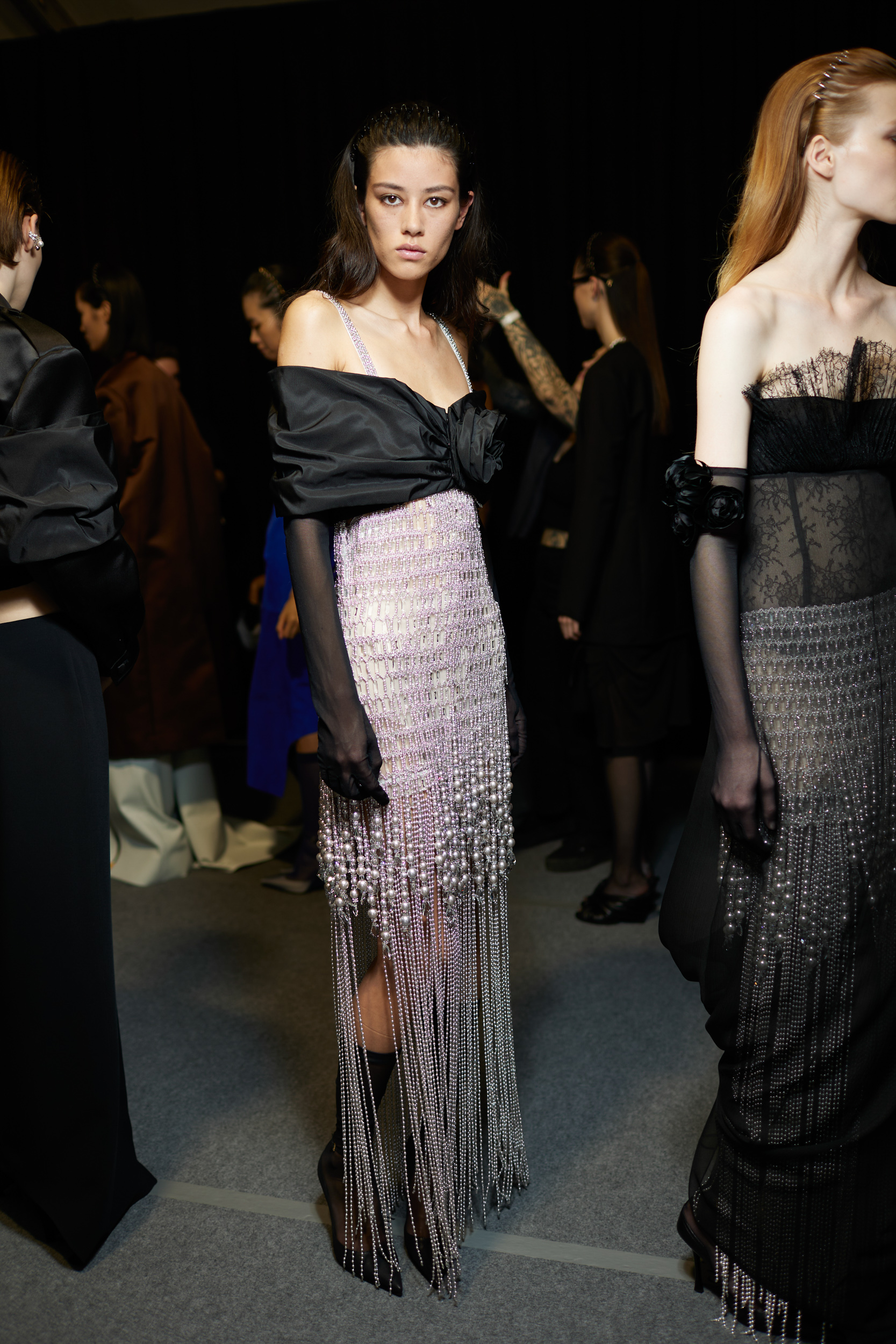 Givenchy Spring 2024 Fashion Show Backstage