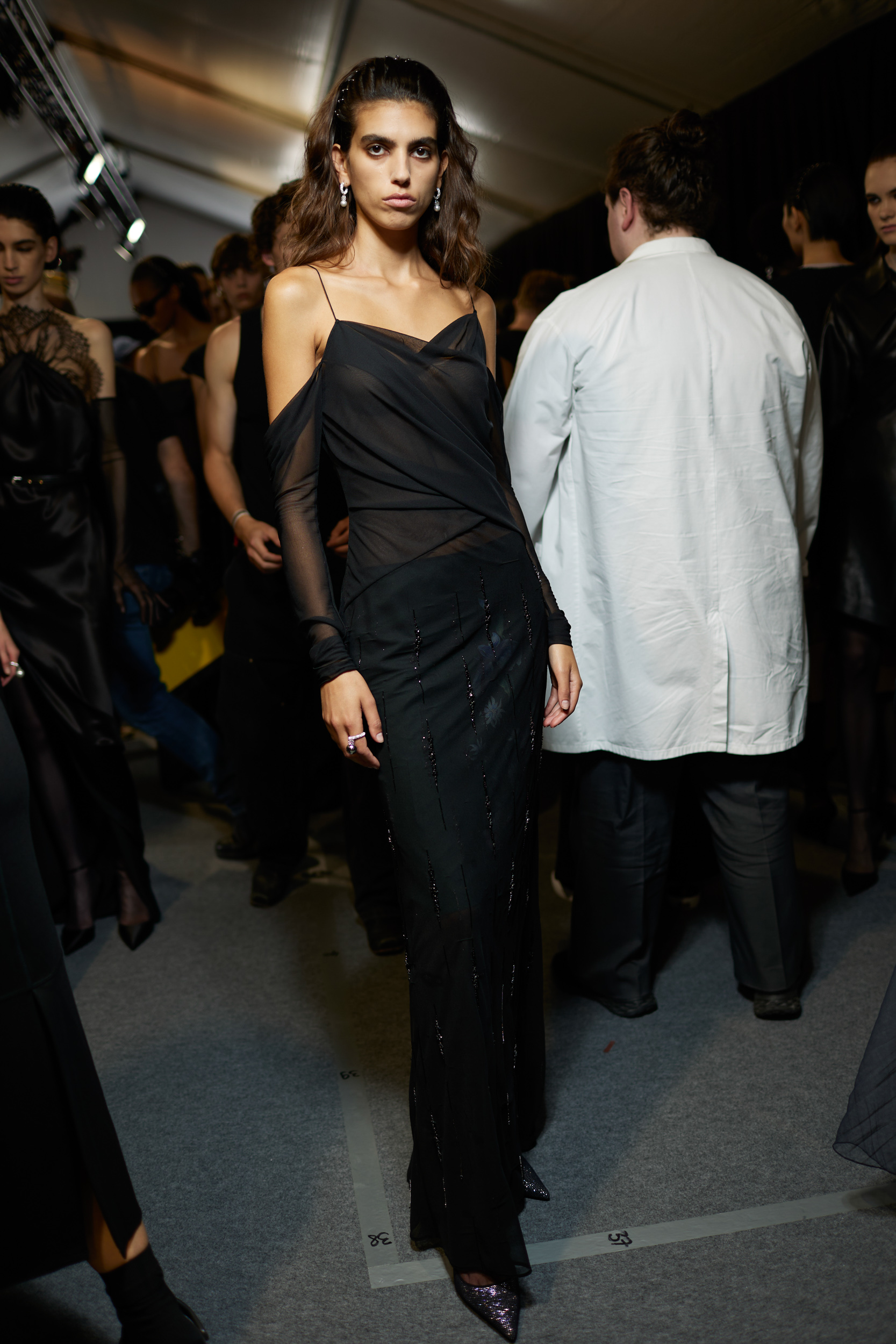 Givenchy Spring 2024 Fashion Show Backstage