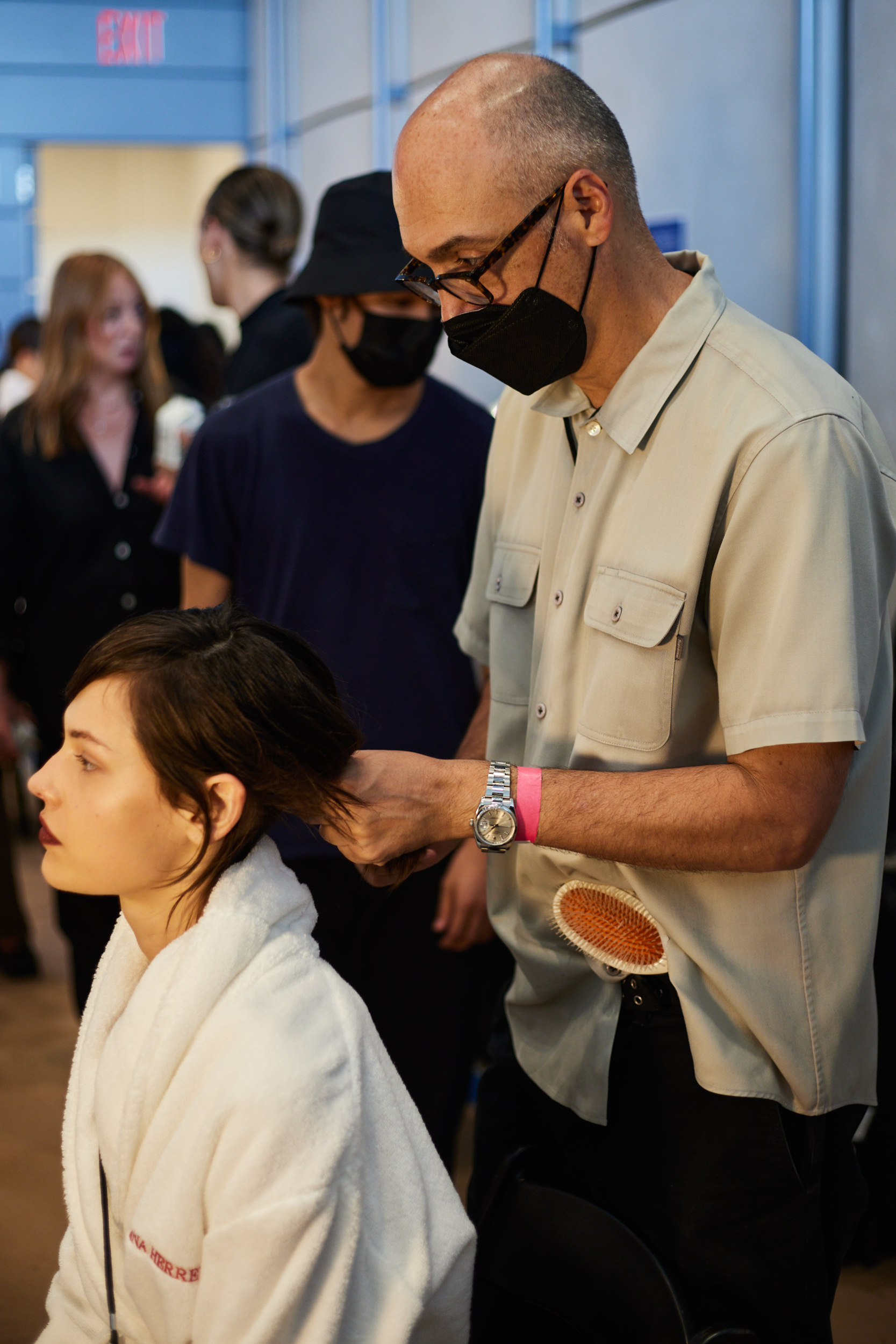 Carolina Herrera Spring 2024 Fashion Show Backstage