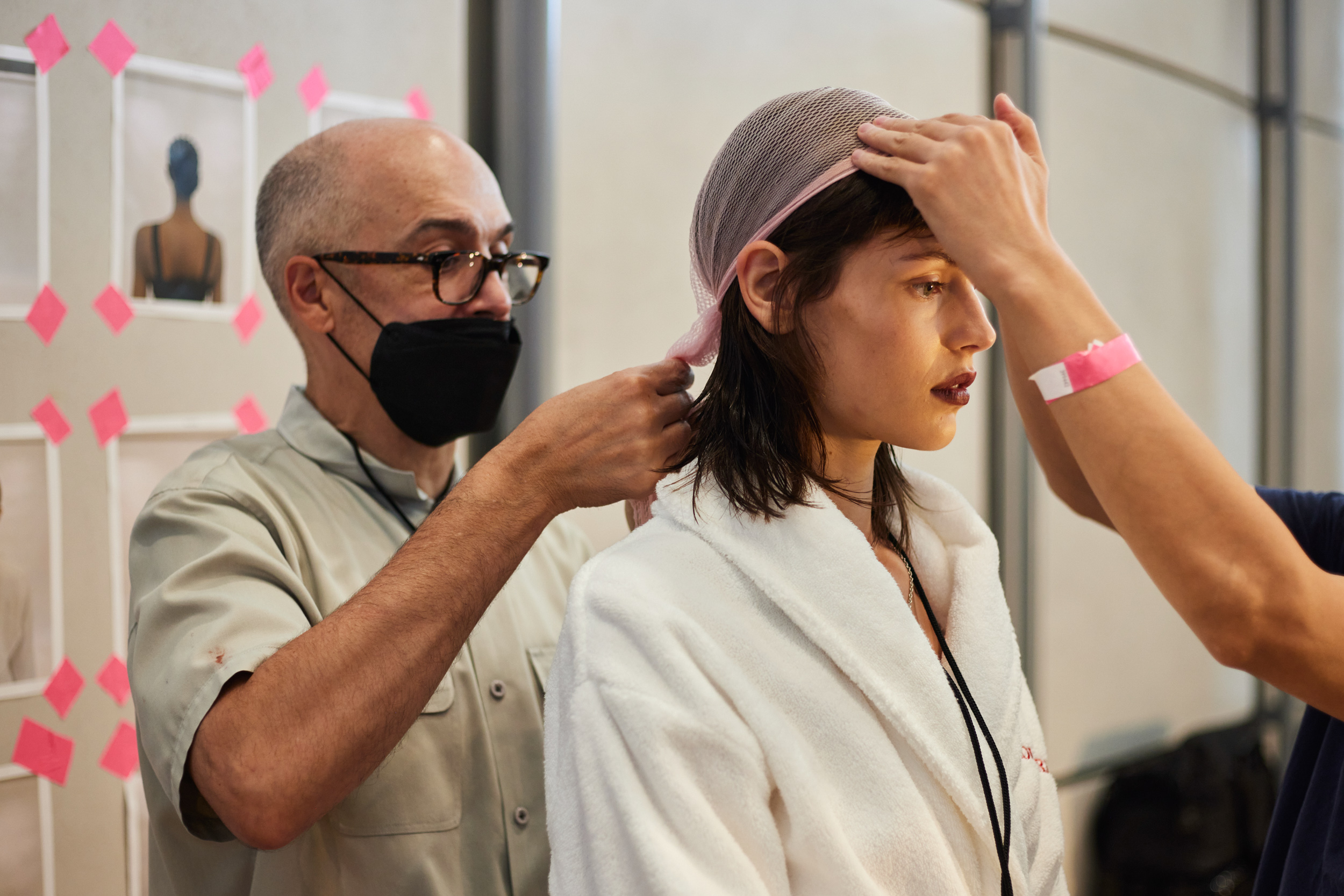 Carolina Herrera Spring 2024 Fashion Show Backstage