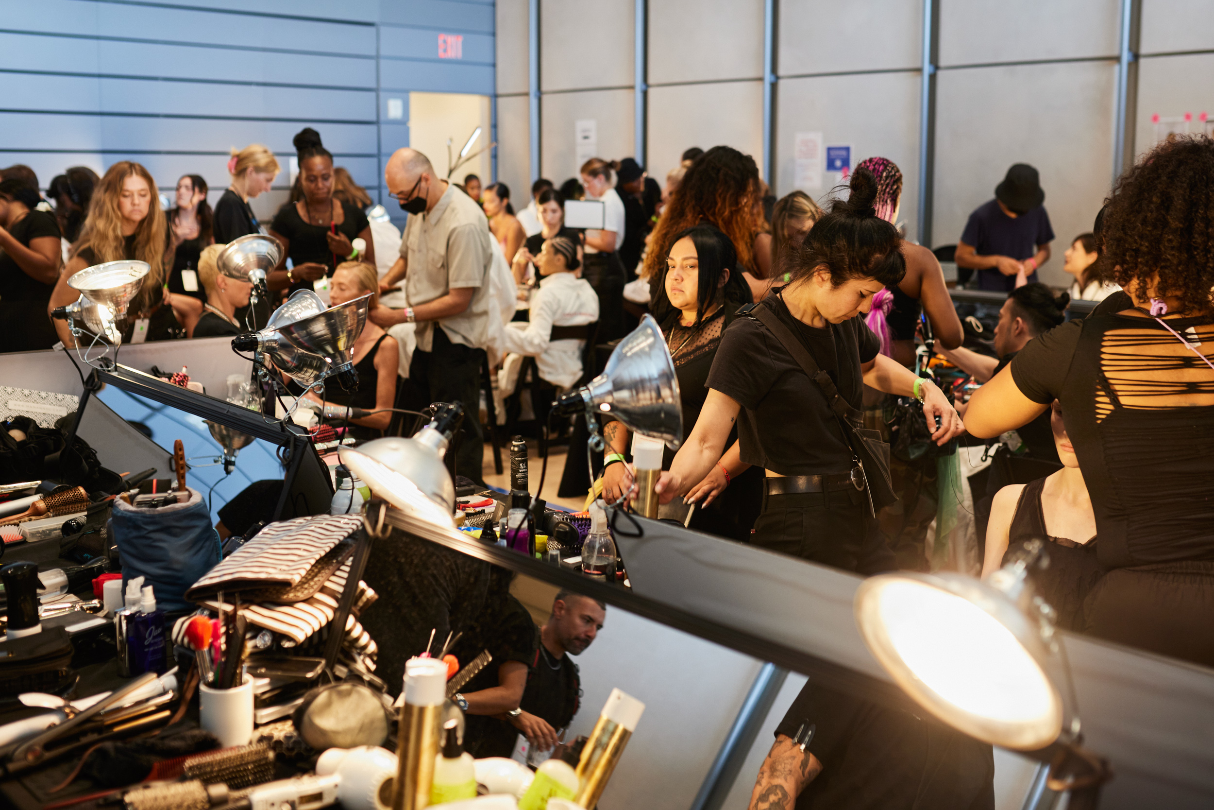 Carolina Herrera Spring 2024 Fashion Show Backstage