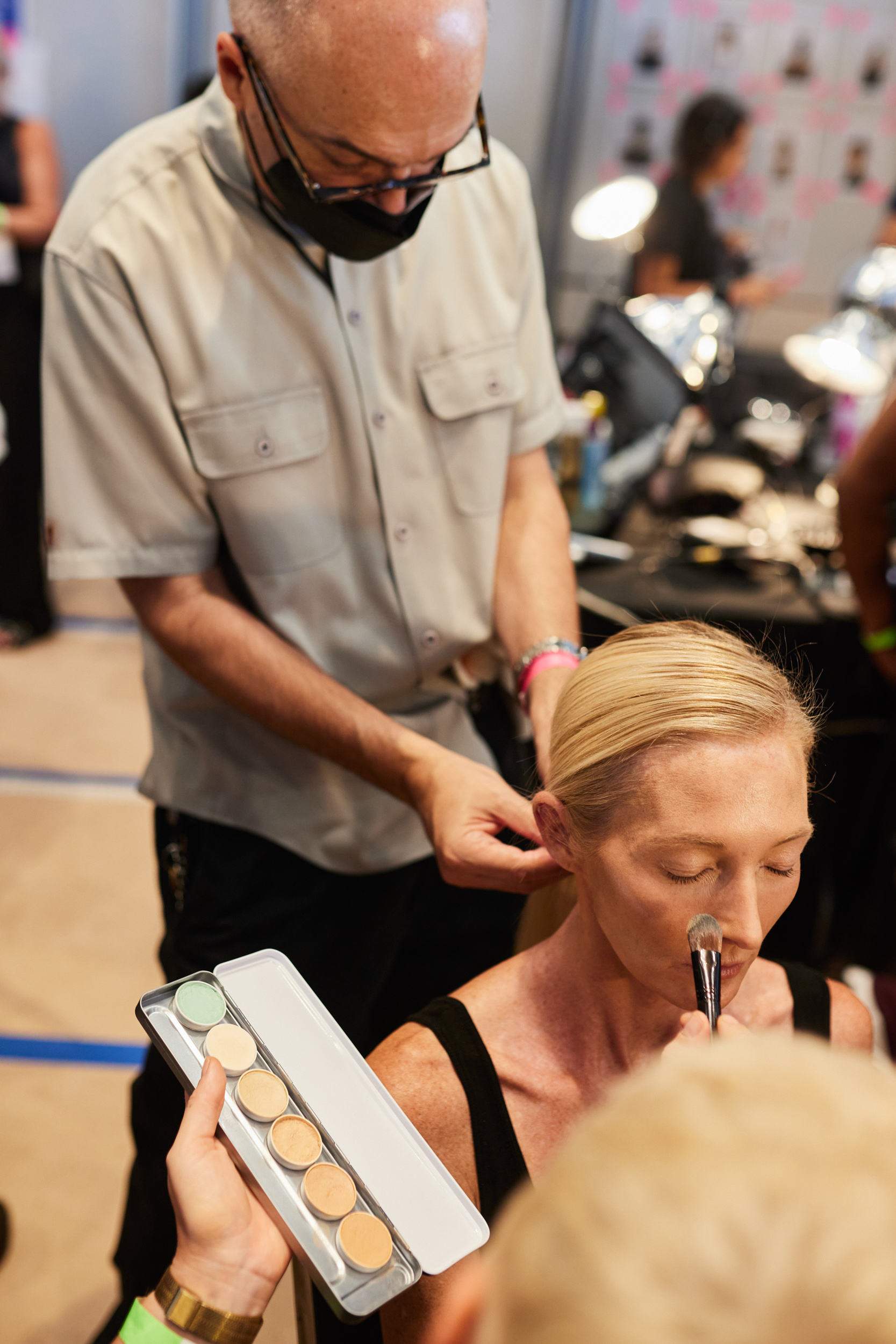 Carolina Herrera Spring 2024 Fashion Show Backstage