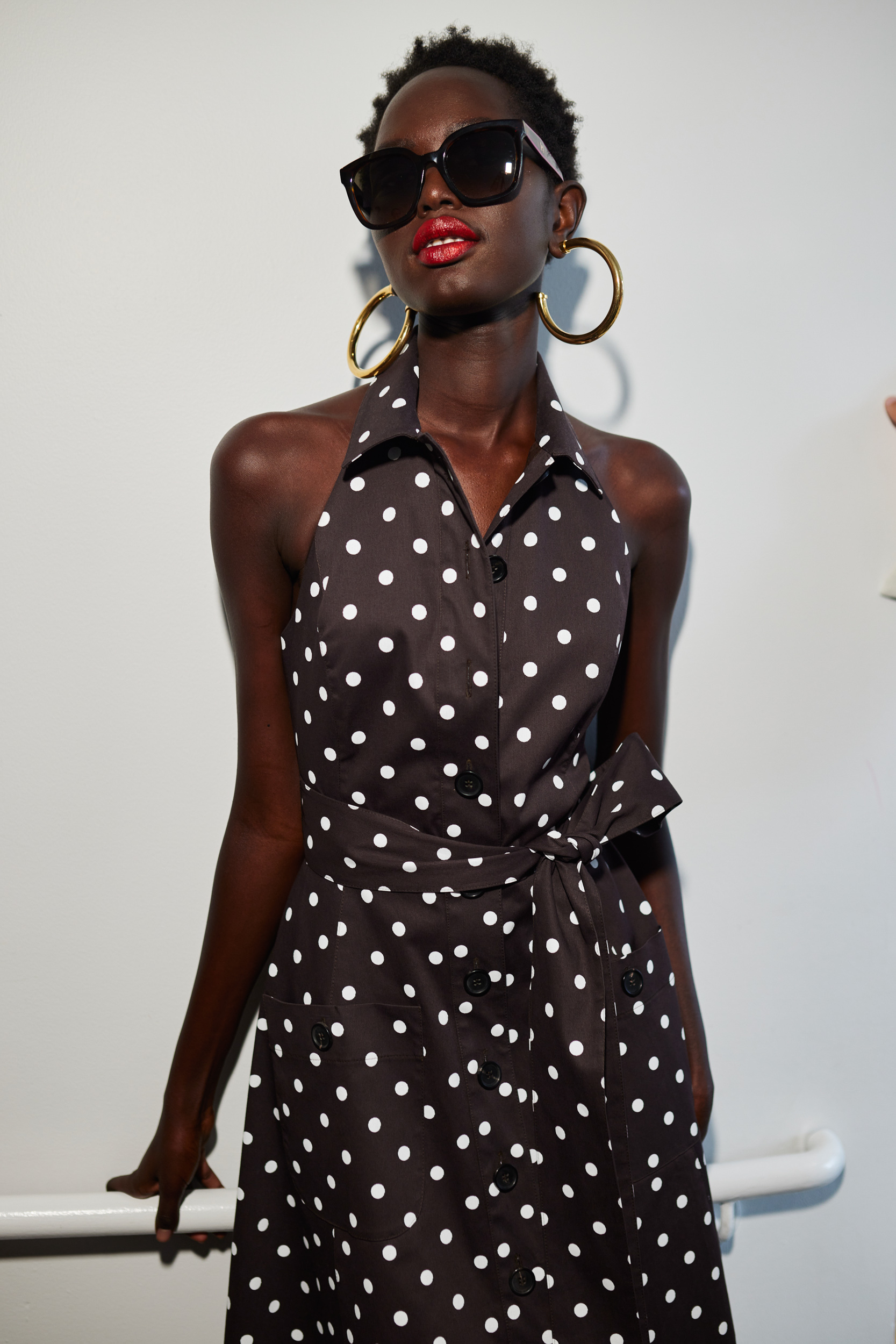 Carolina Herrera Spring 2024 Fashion Show Backstage