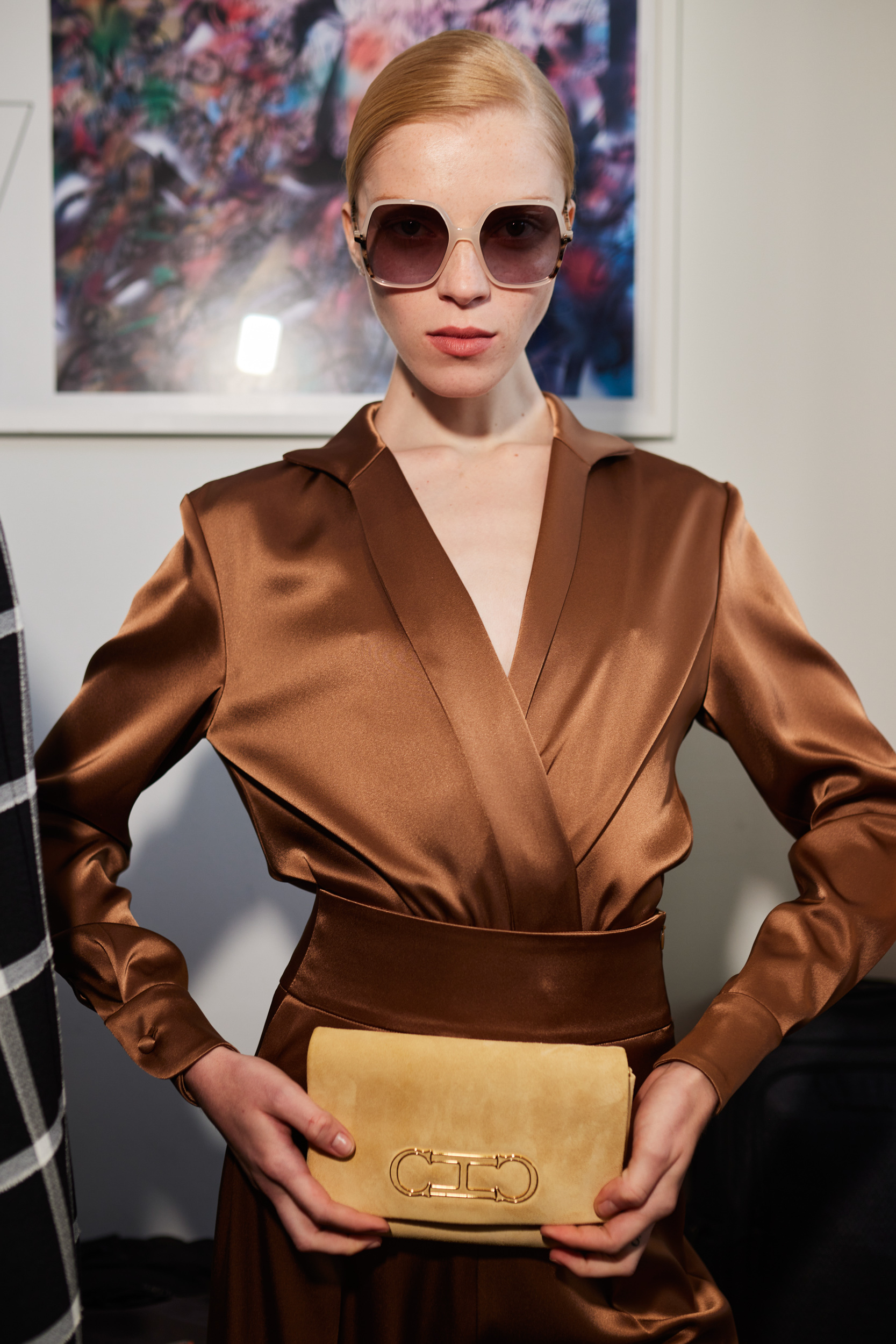 Carolina Herrera Spring 2024 Fashion Show Backstage