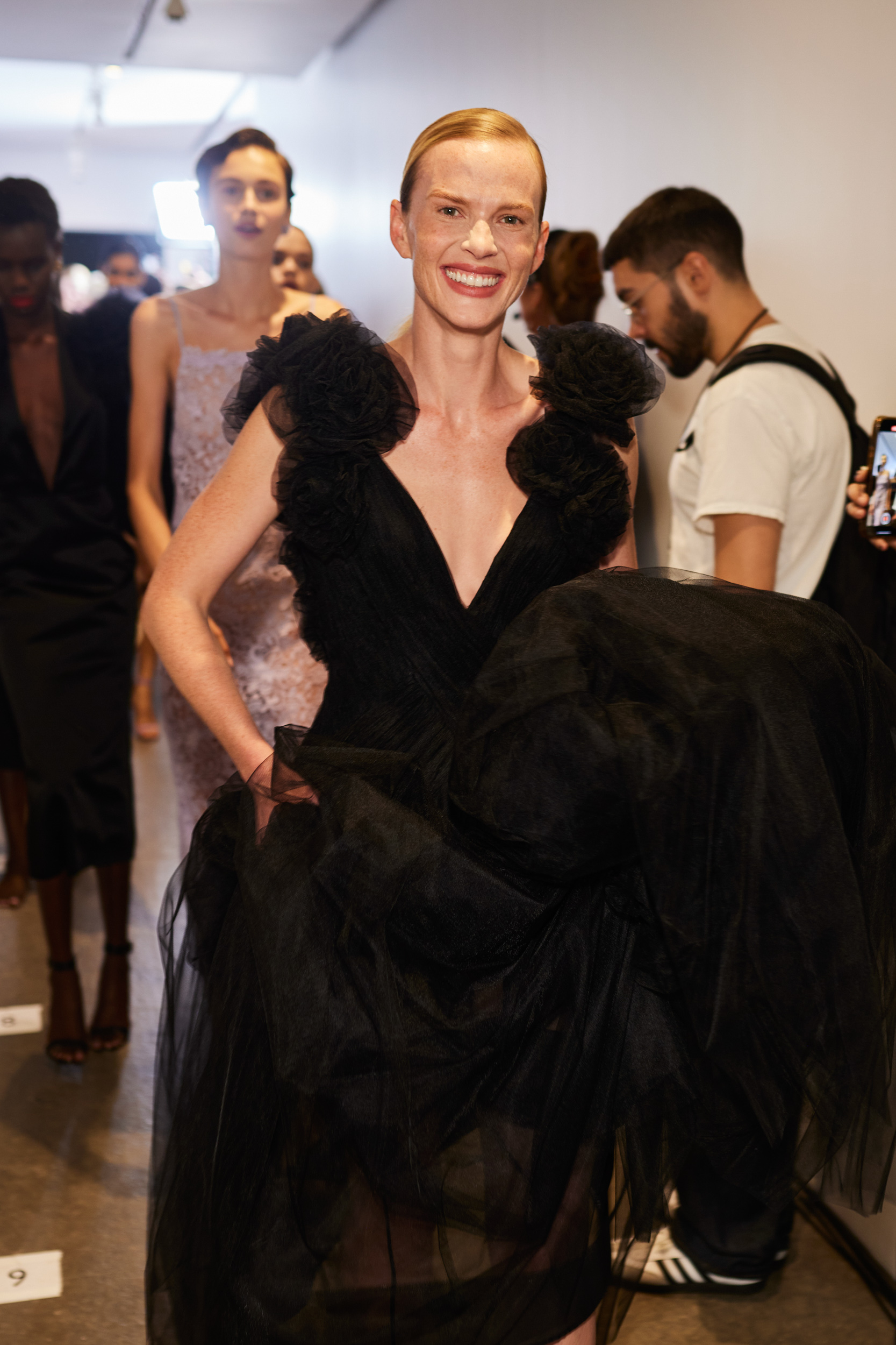 Carolina Herrera Spring 2024 Fashion Show Backstage