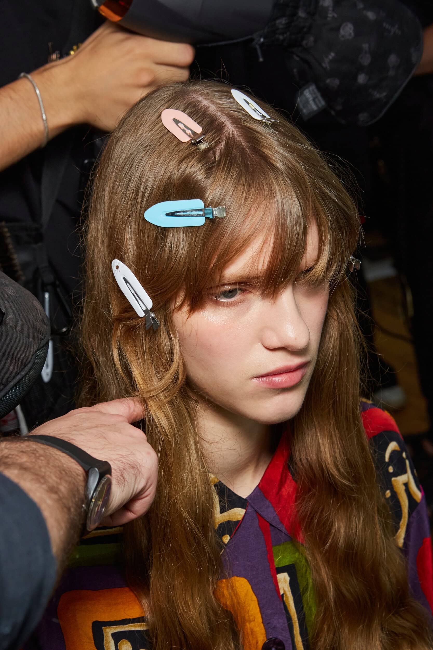Holzweiler Spring 2024 Fashion Show Backstage