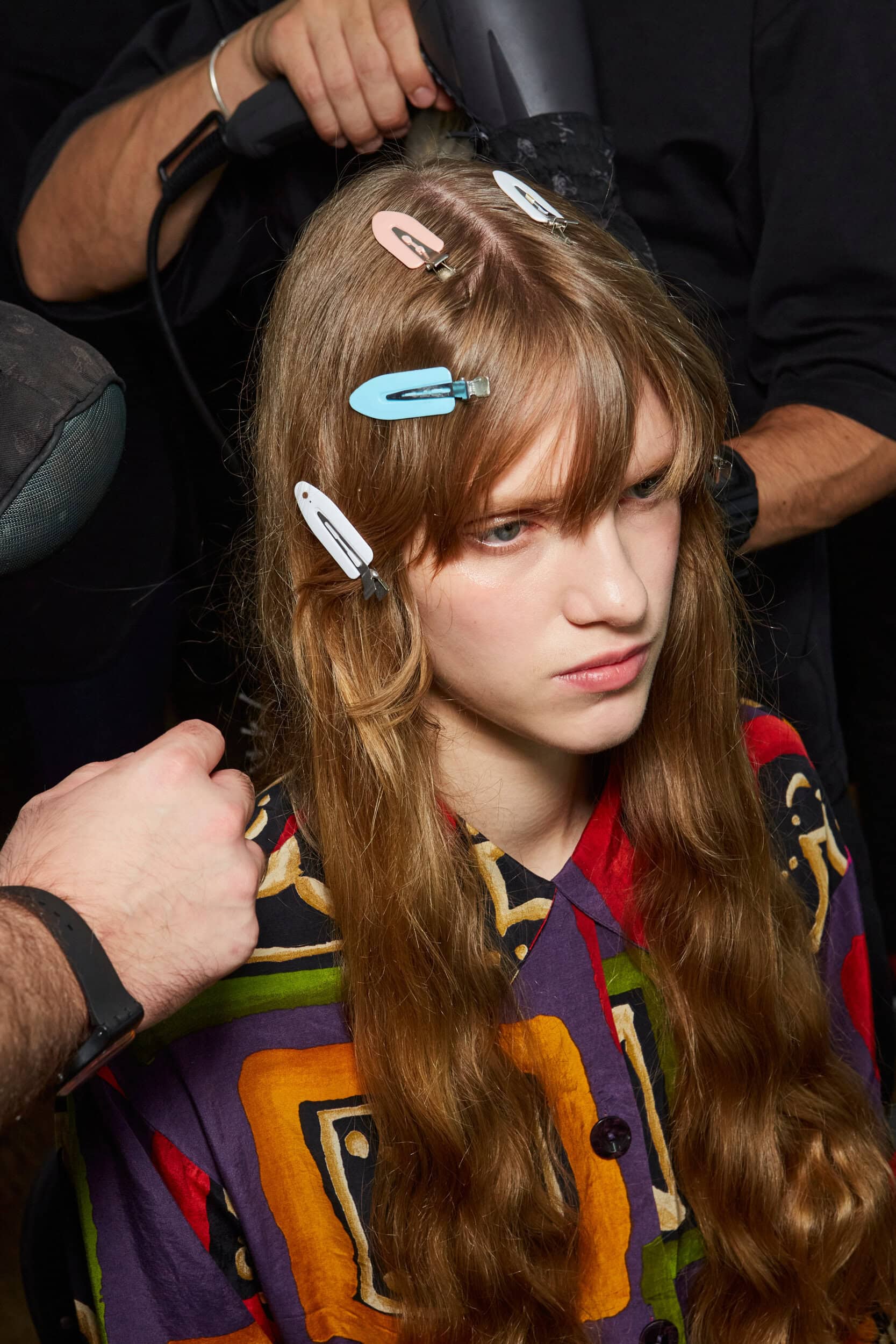 Holzweiler Spring 2024 Fashion Show Backstage