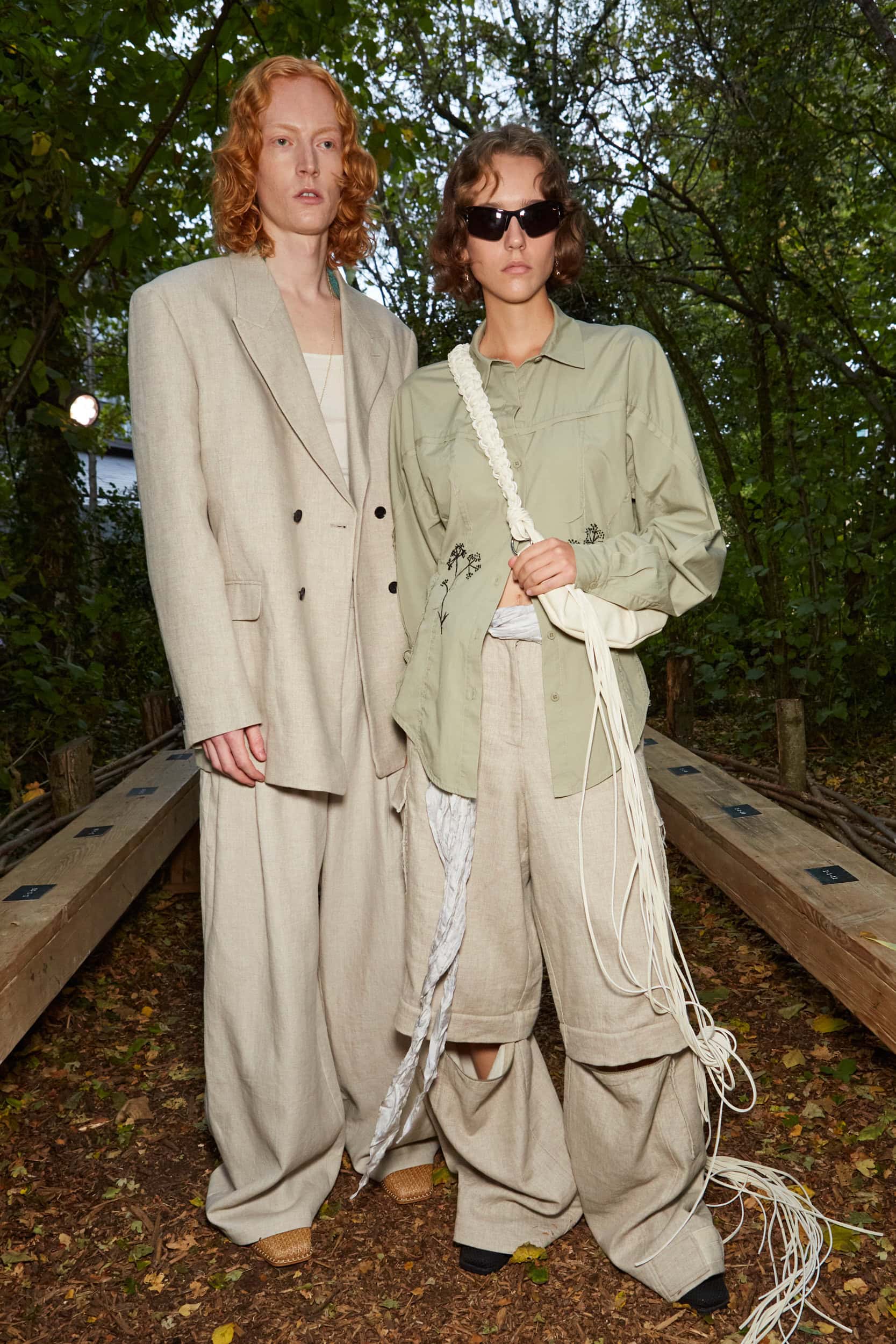 Holzweiler Spring 2024 Fashion Show Backstage