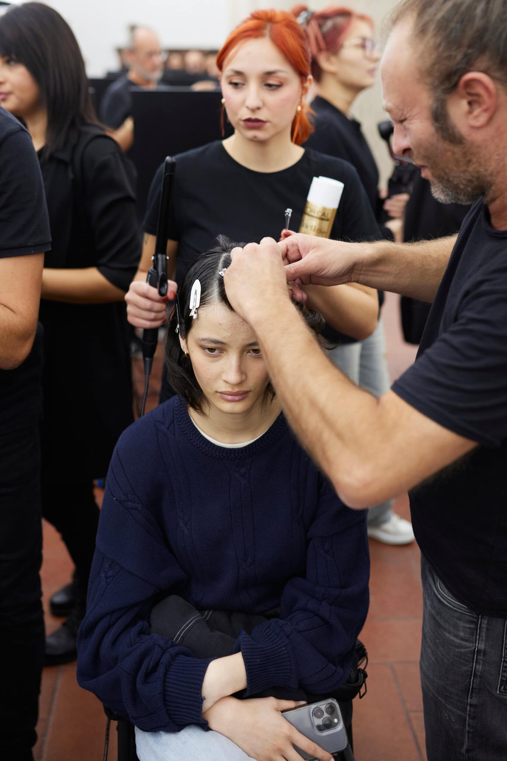 Hui Spring 2024 Fashion Show Backstage