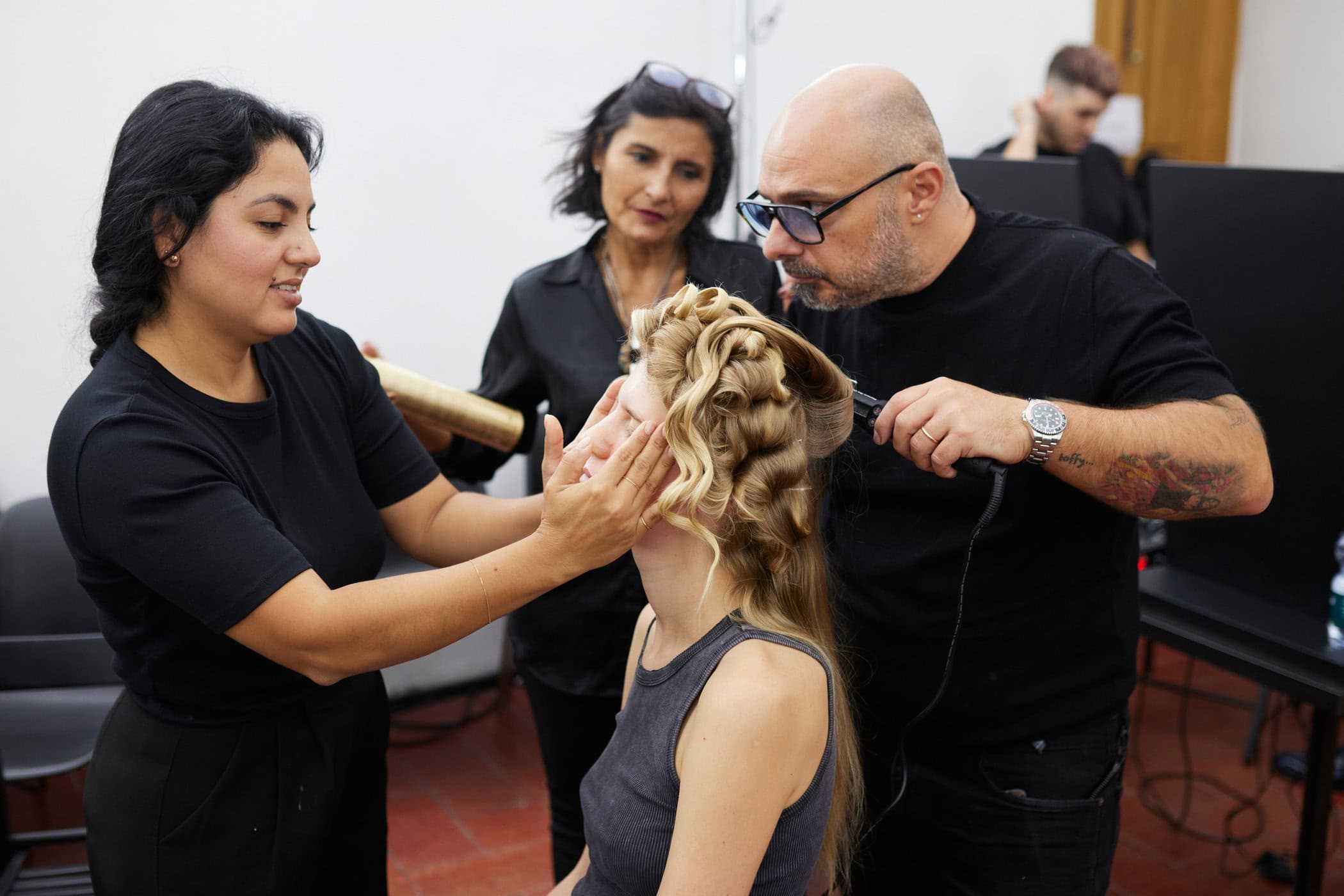 Hui Spring 2024 Fashion Show Backstage