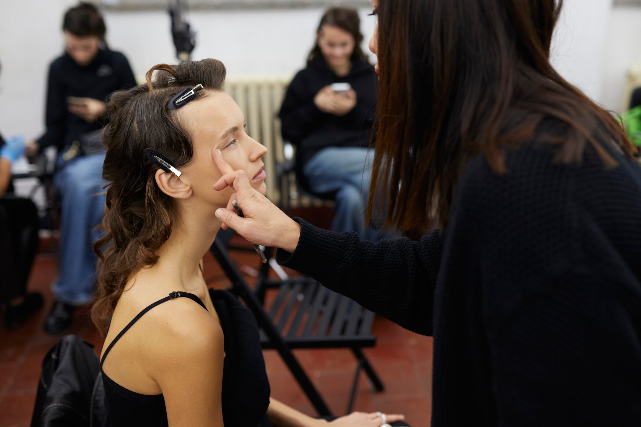 Hui Spring 2024 Fashion Show Backstage