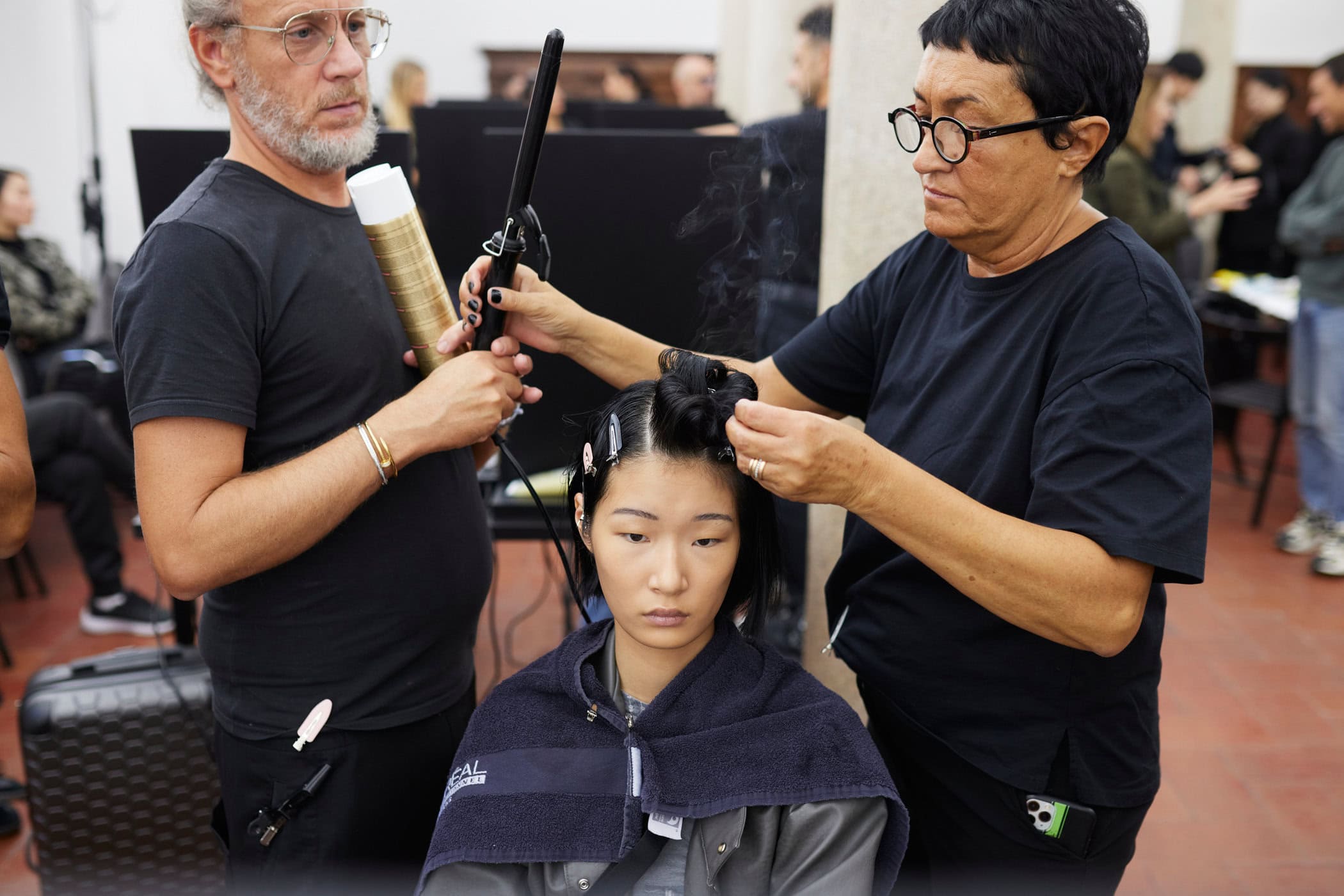 Hui Spring 2024 Fashion Show Backstage