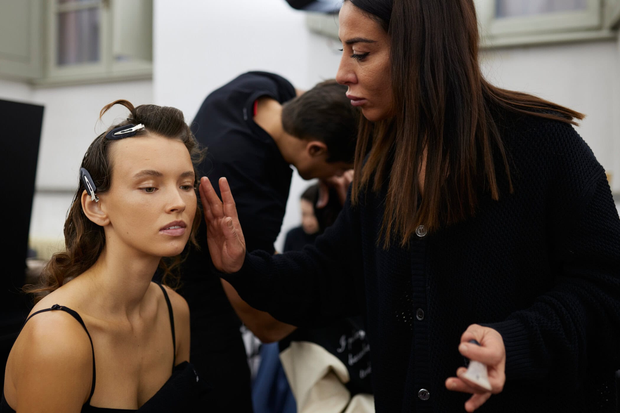 Hui Spring 2024 Fashion Show Backstage