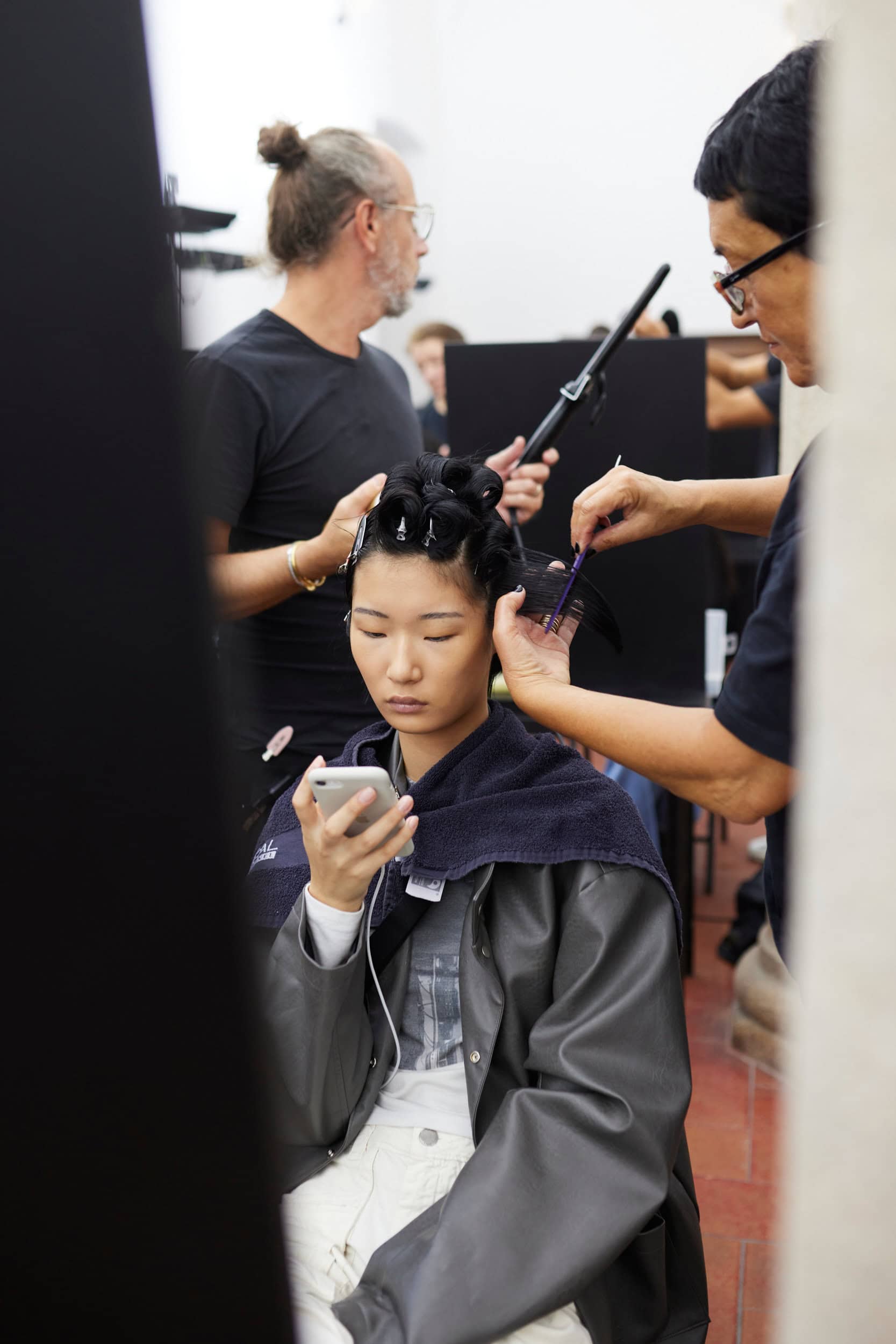 Hui Spring 2024 Fashion Show Backstage