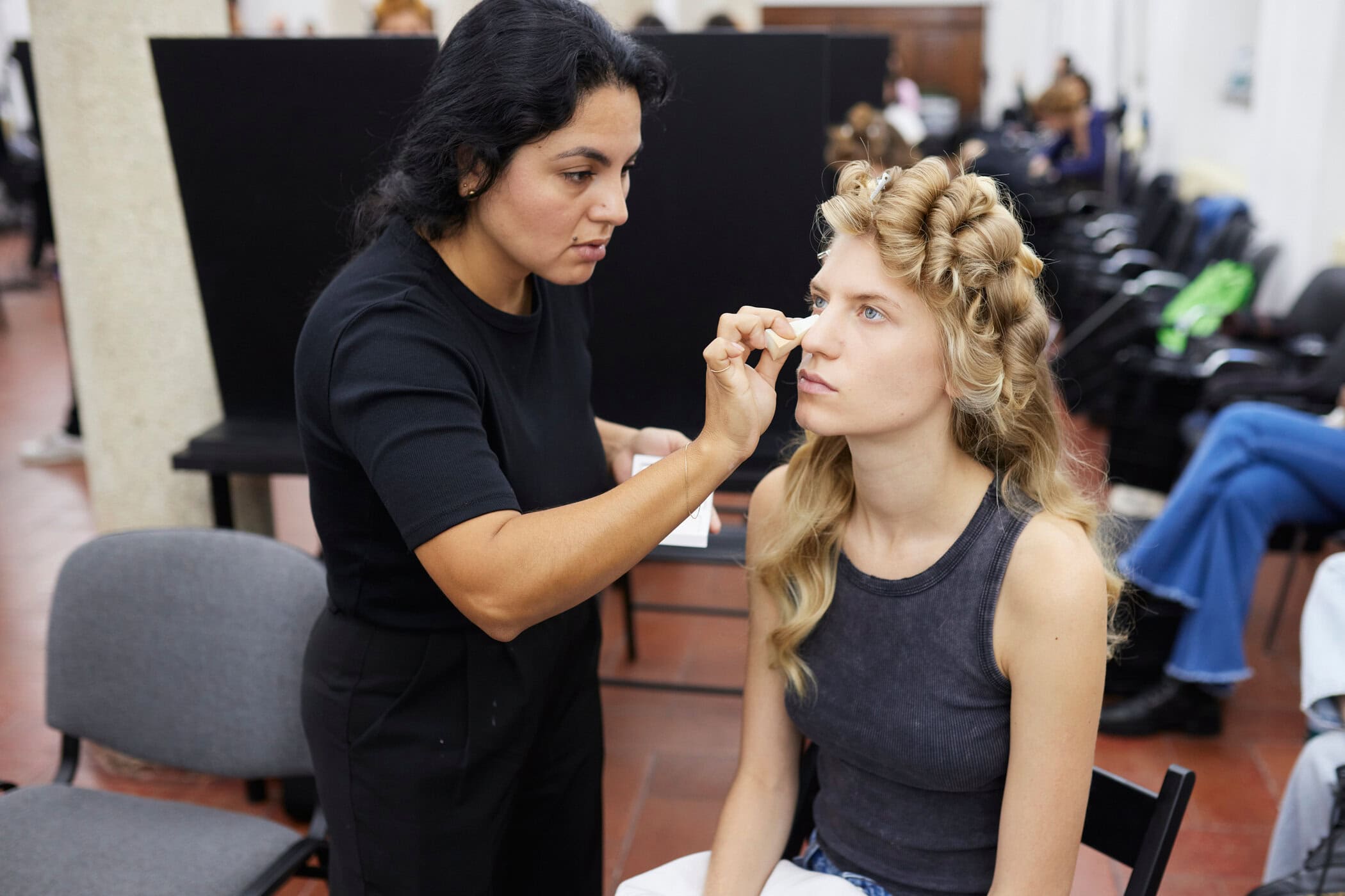 Hui Spring 2024 Fashion Show Backstage