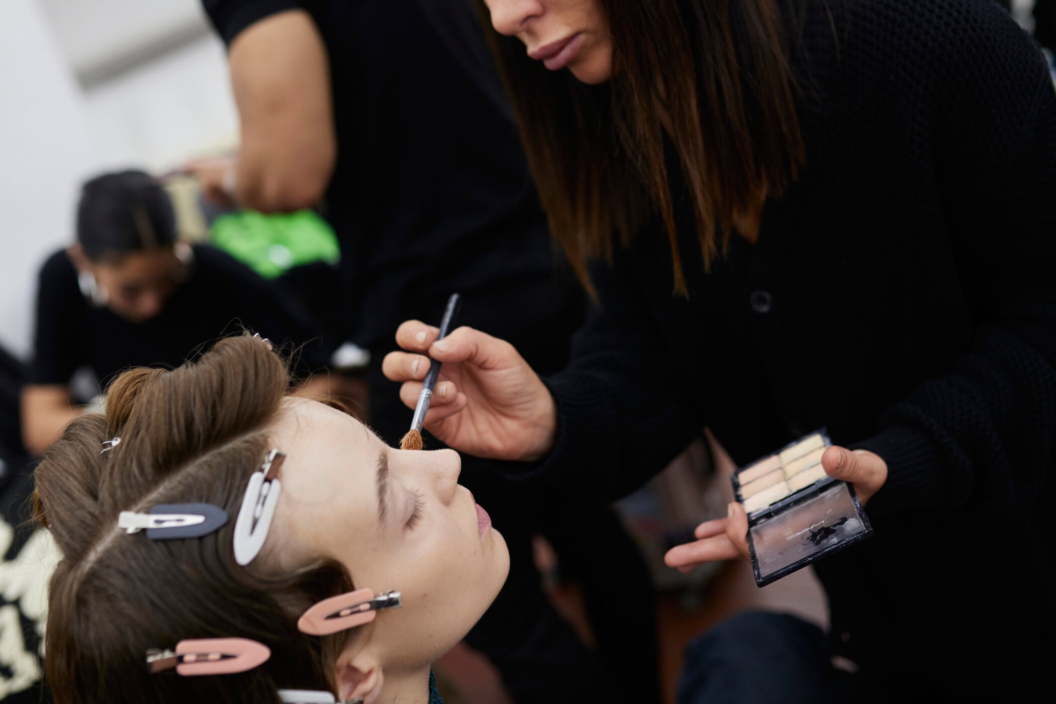 Hui Spring 2024 Fashion Show Backstage