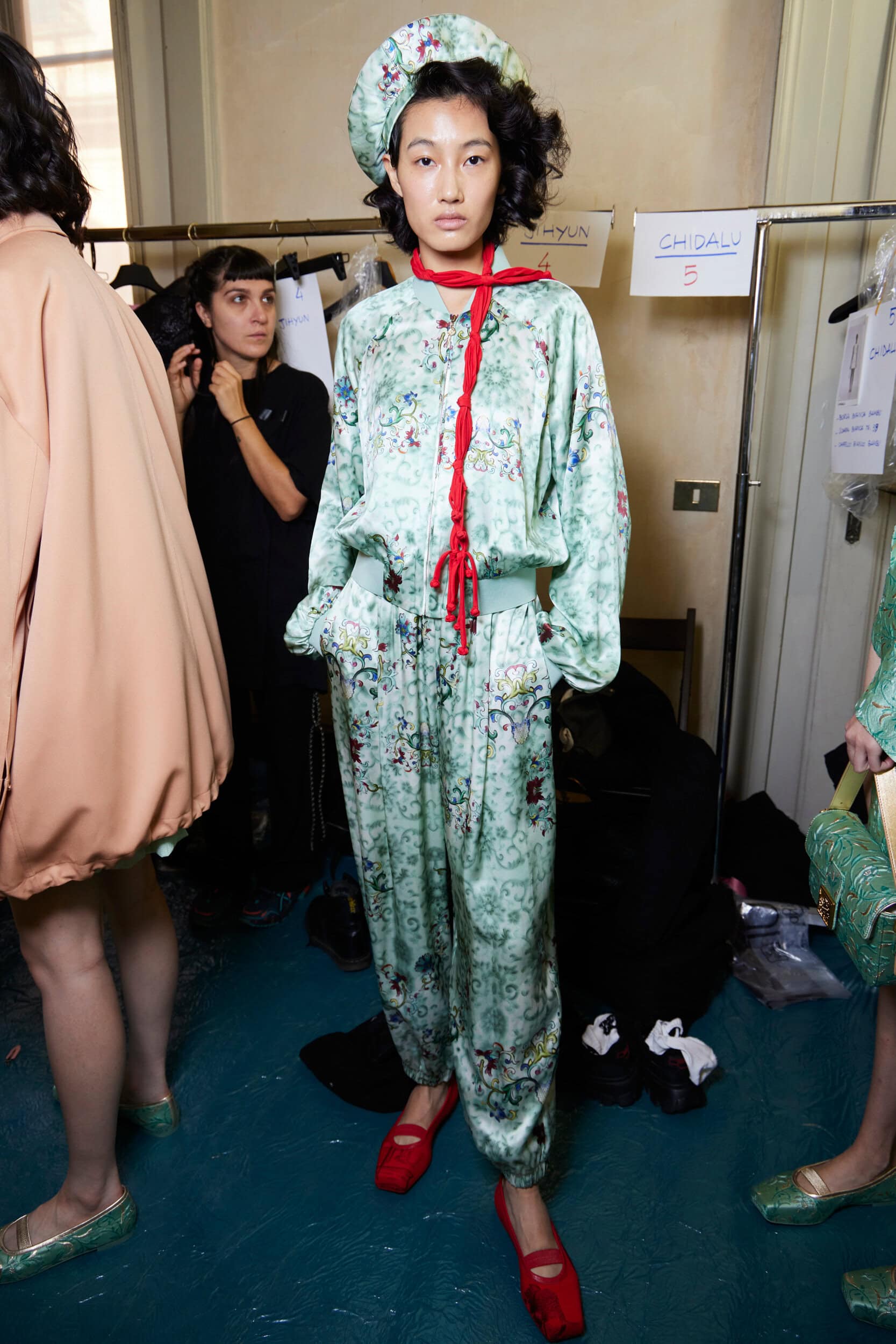 Hui Spring 2024 Fashion Show Backstage