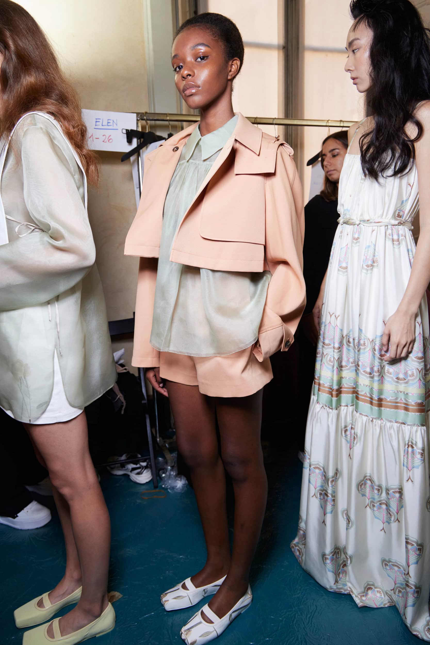 Hui Spring 2024 Fashion Show Backstage