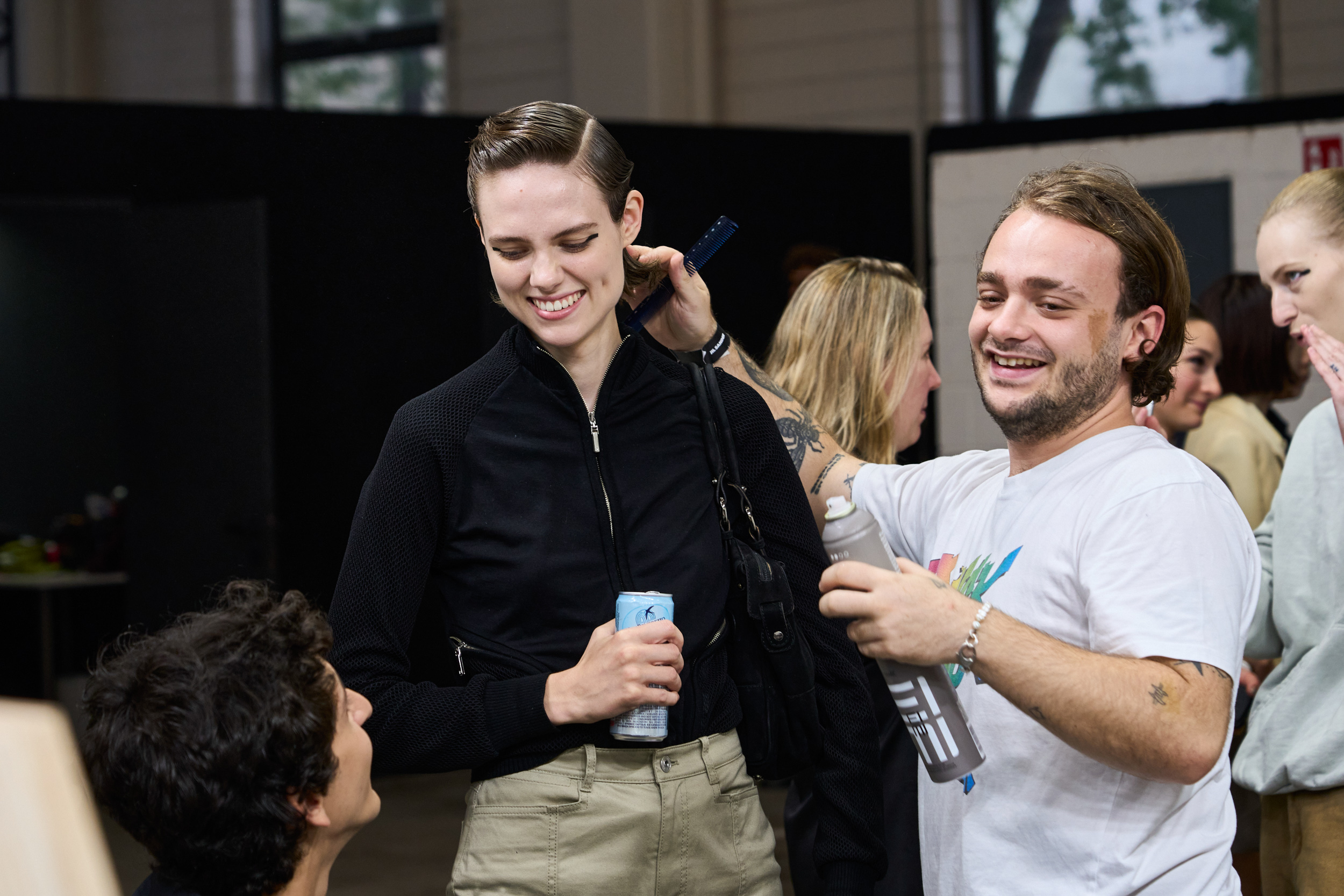 Jil Sander Spring 2024 Fashion Show Backstage