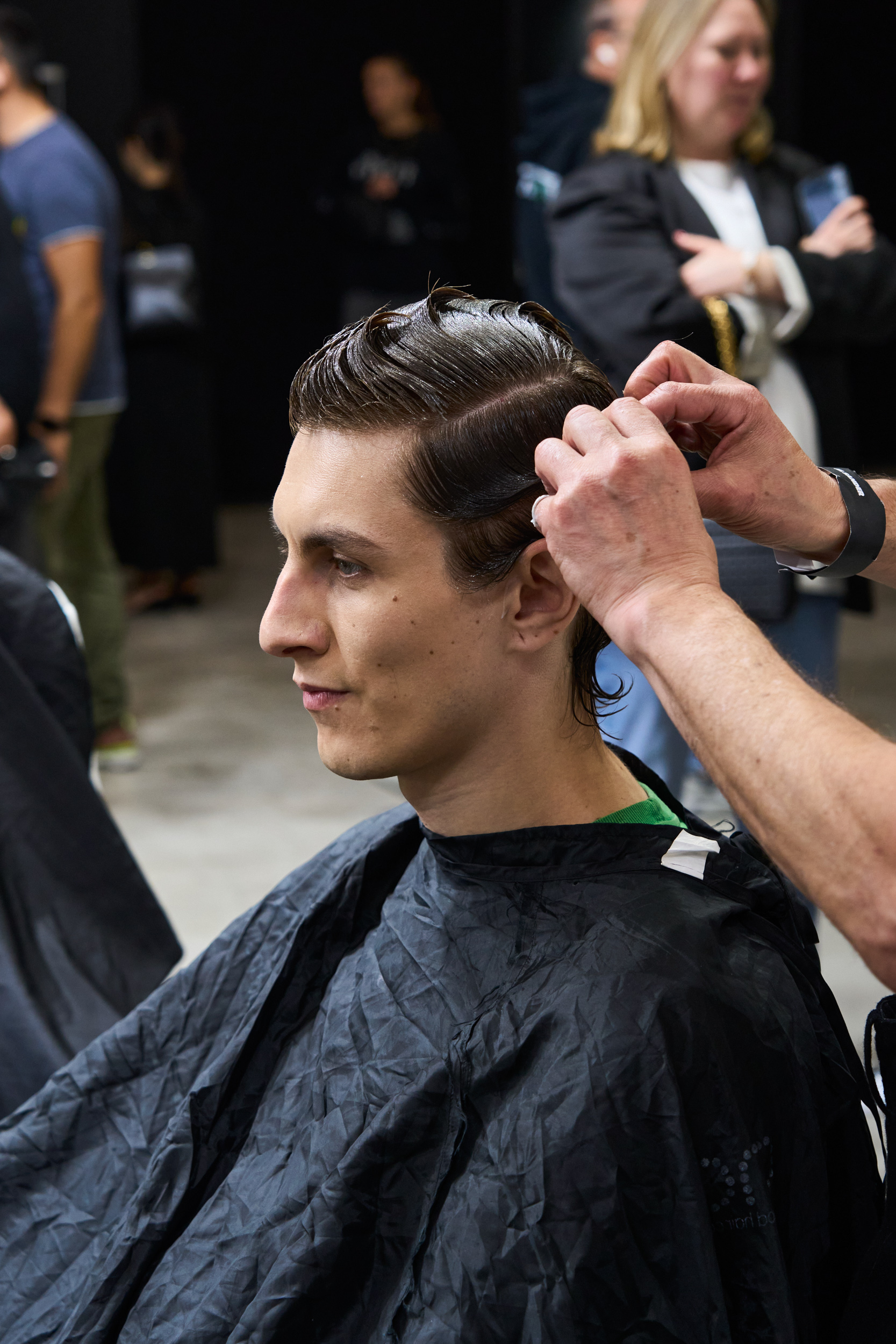 Jil Sander Spring 2024 Fashion Show Backstage