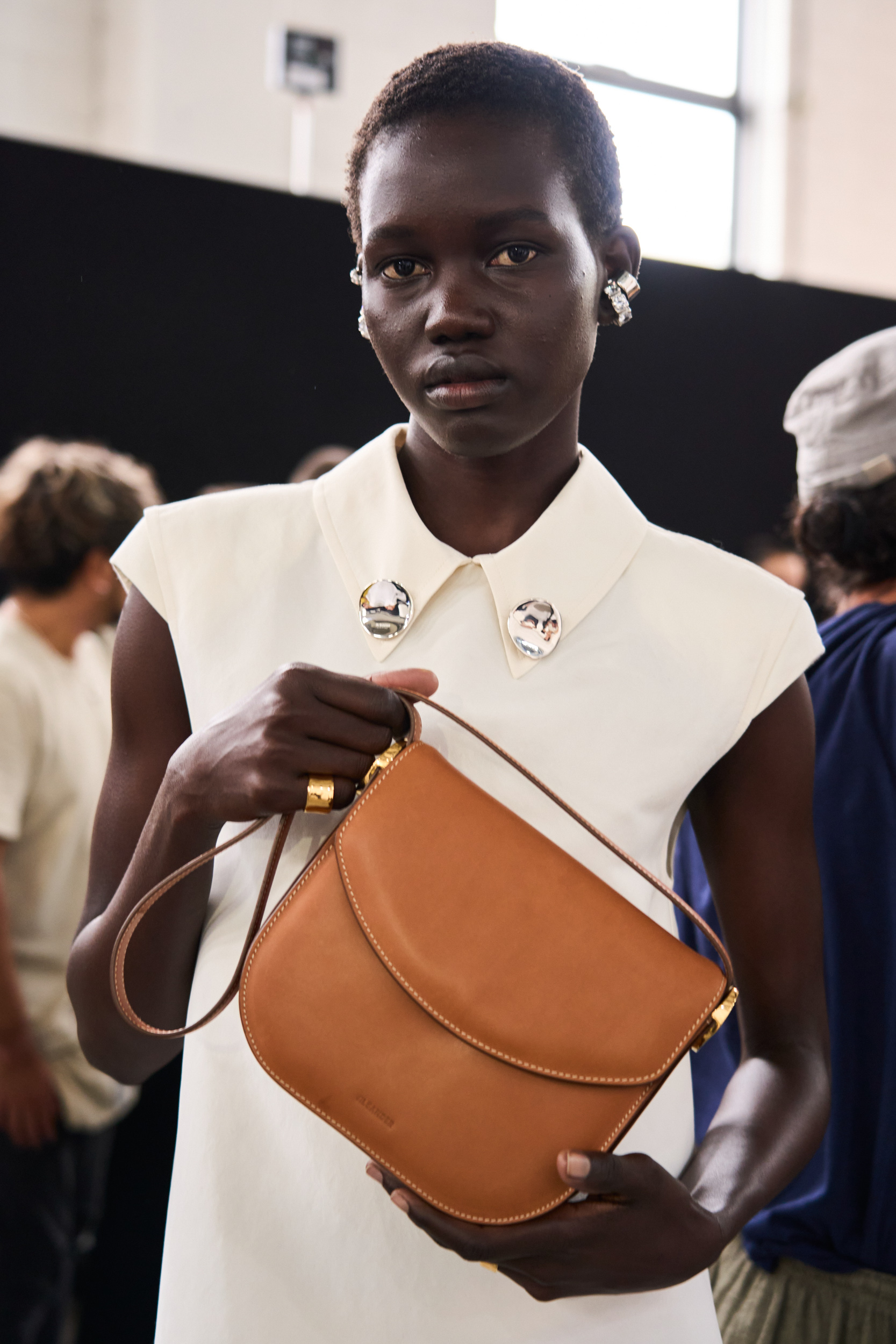 Jil Sander Spring 2024 Fashion Show Backstage