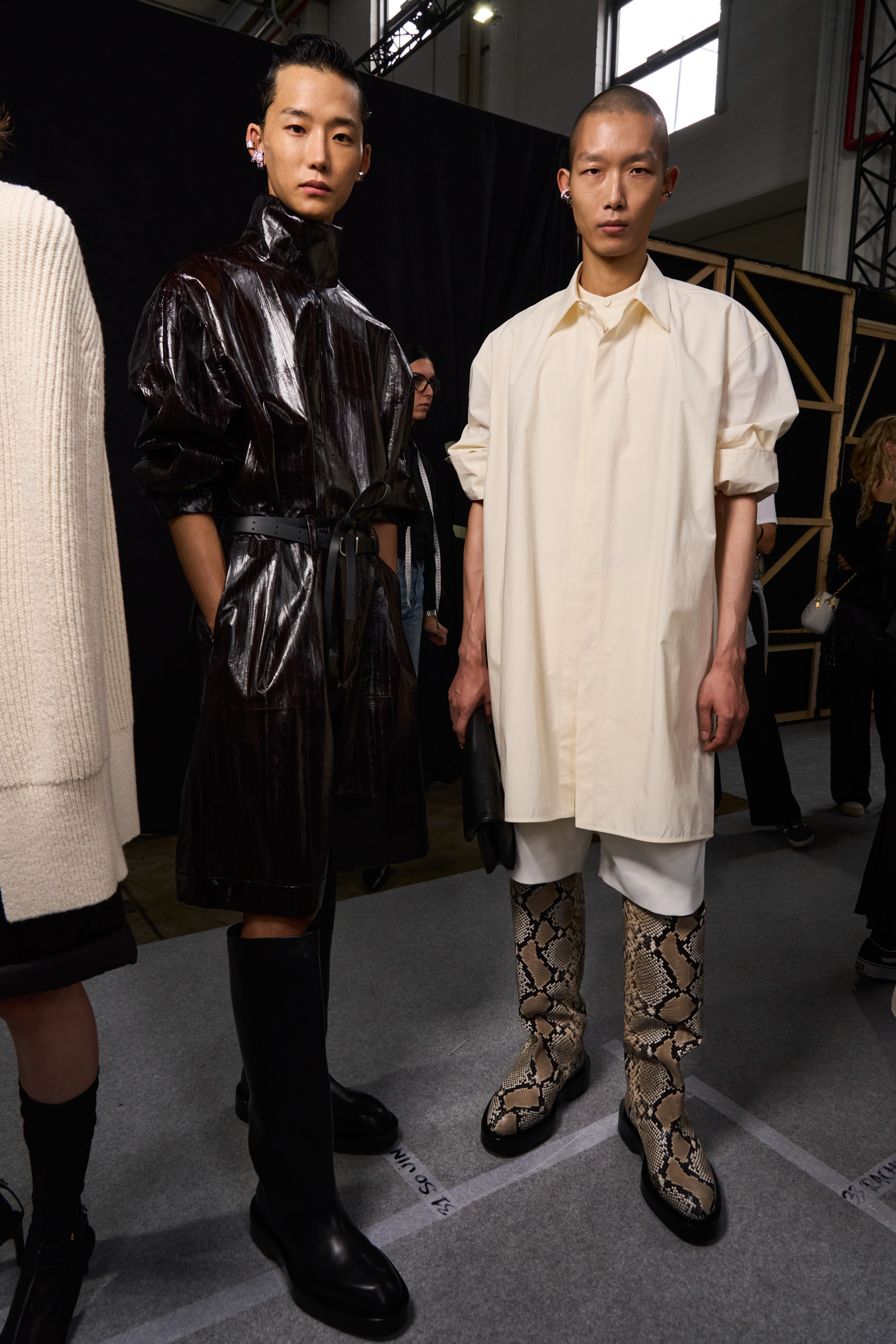 Jil Sander Spring 2024 Fashion Show Backstage