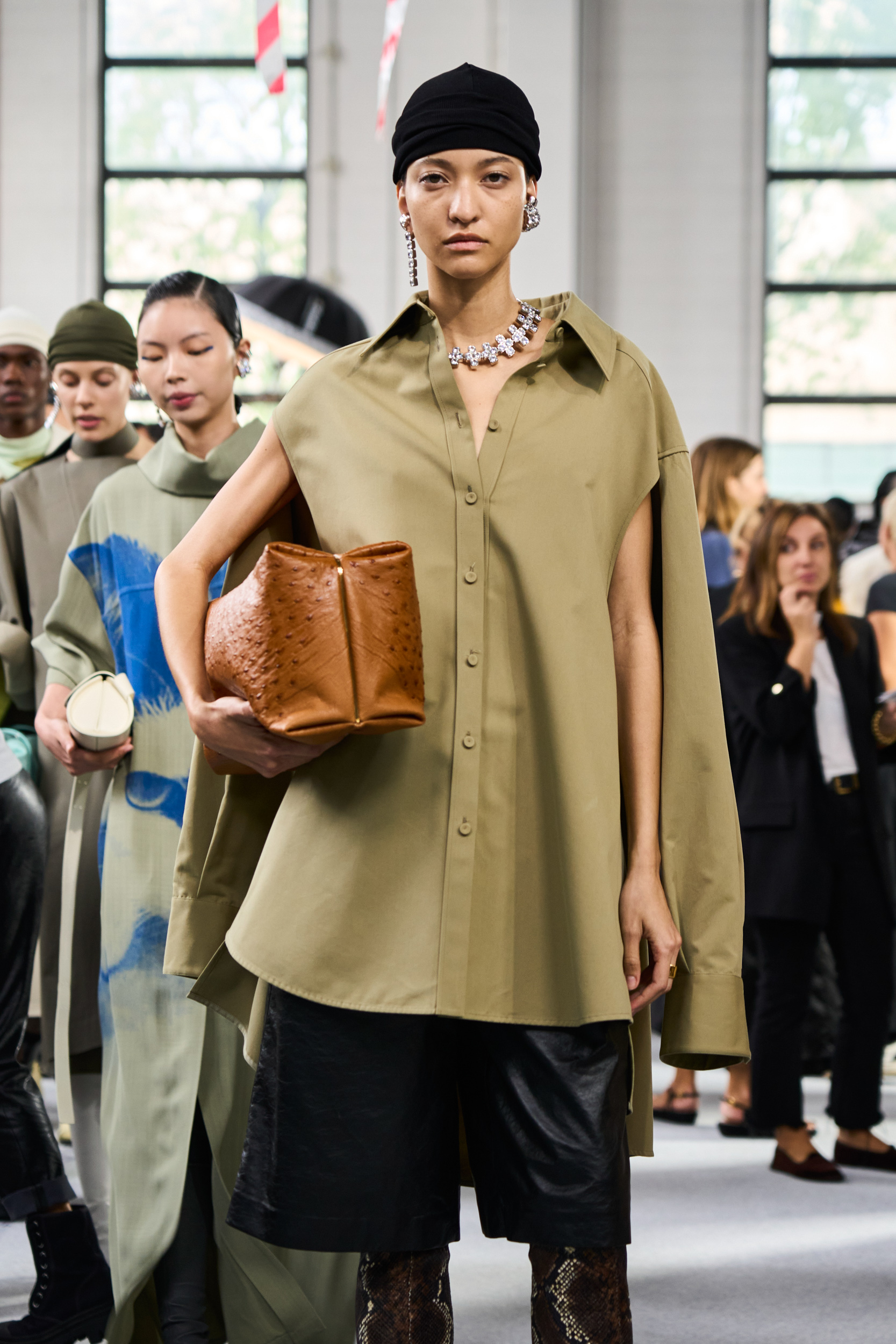 Jil Sander Spring 2024 Fashion Show Backstage