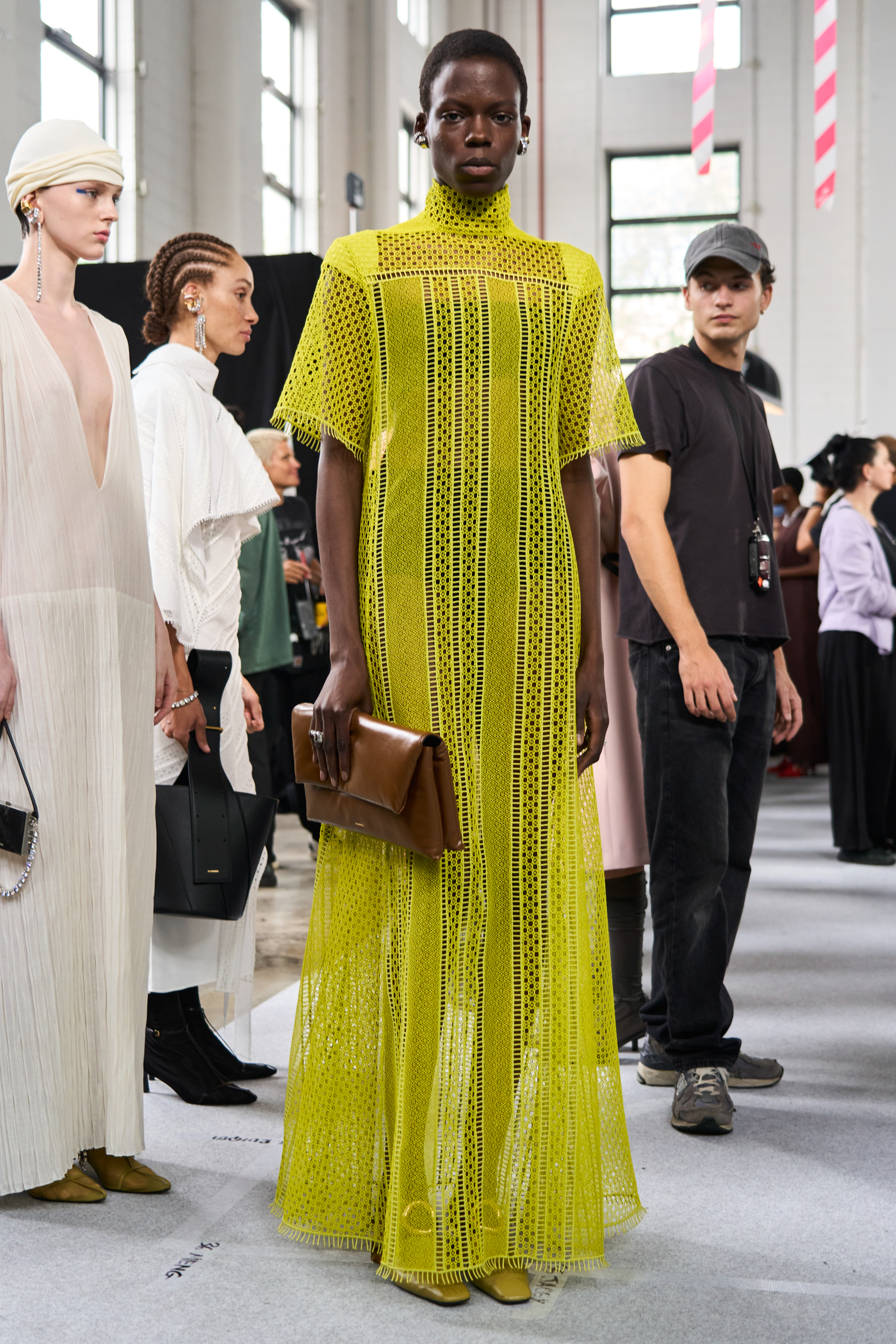 Jil Sander Spring 2024 Fashion Show Backstage