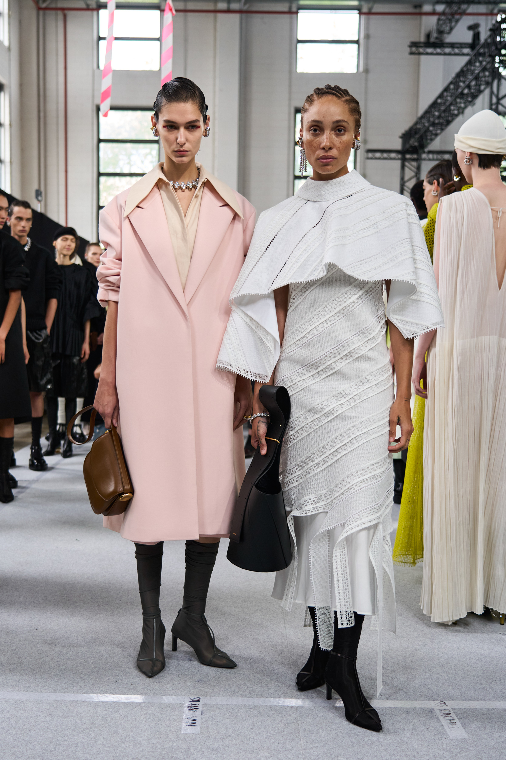 Jil Sander Spring 2024 Fashion Show Backstage