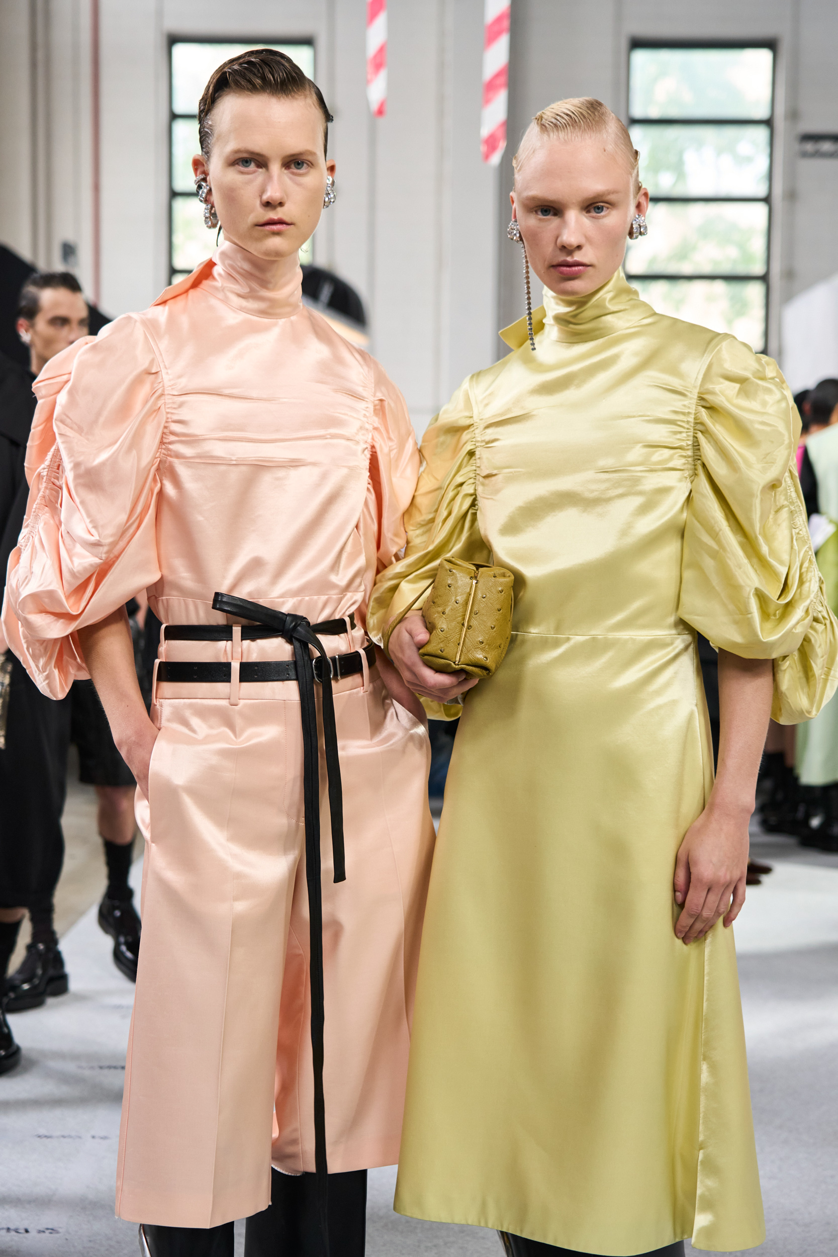 Jil Sander Spring 2024 Fashion Show Backstage