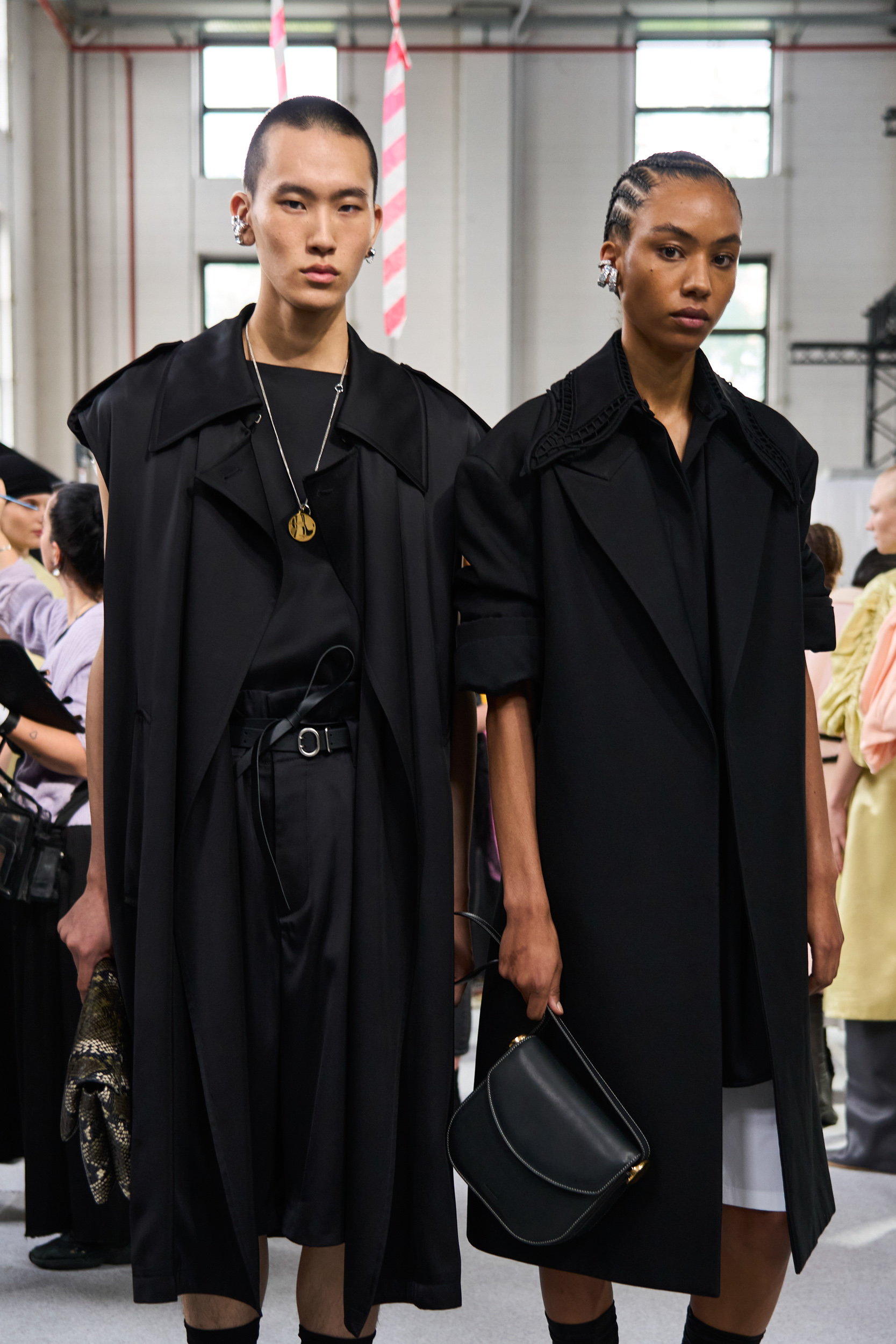 Jil Sander Spring 2024 Fashion Show Backstage