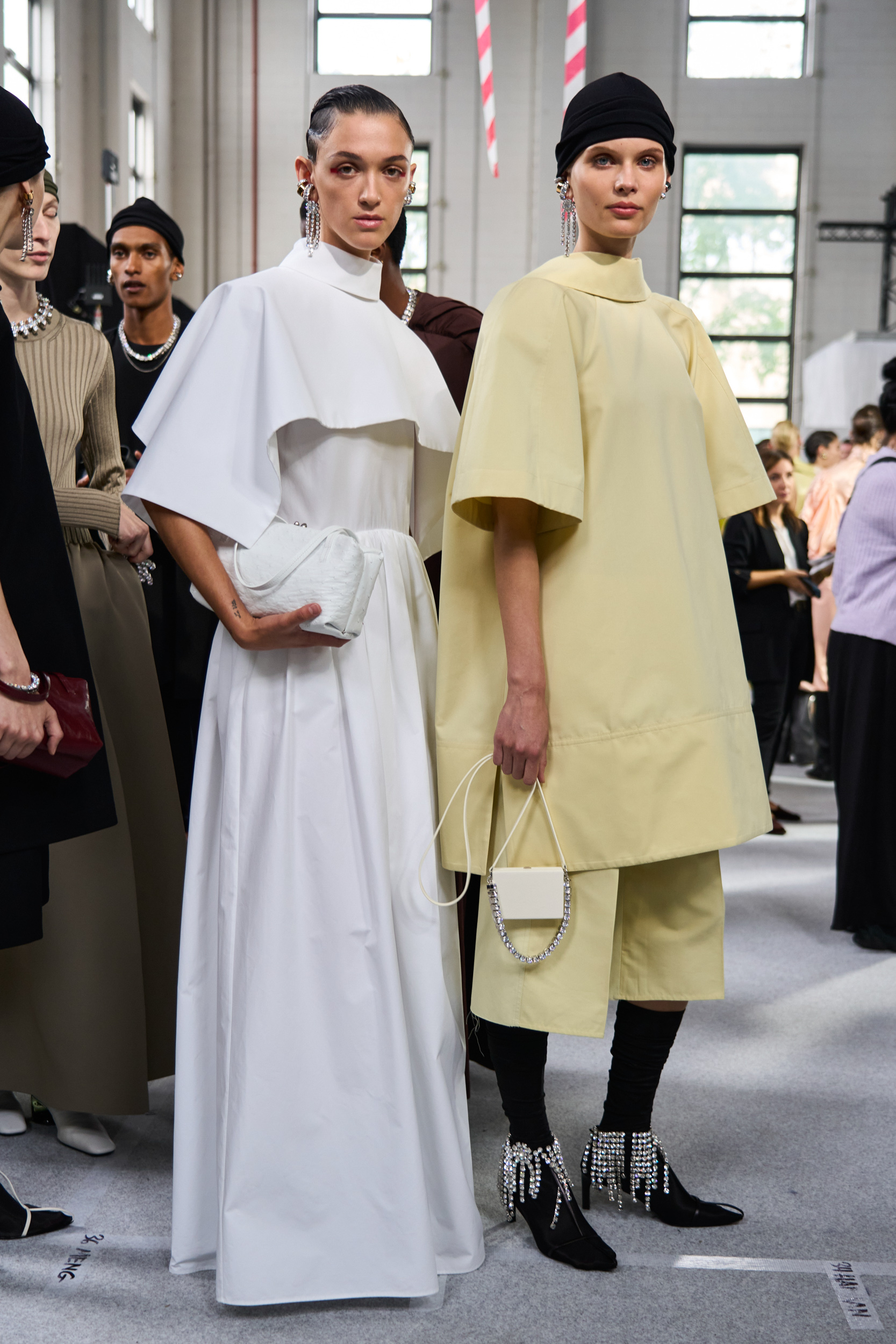 Jil Sander Spring 2024 Fashion Show Backstage