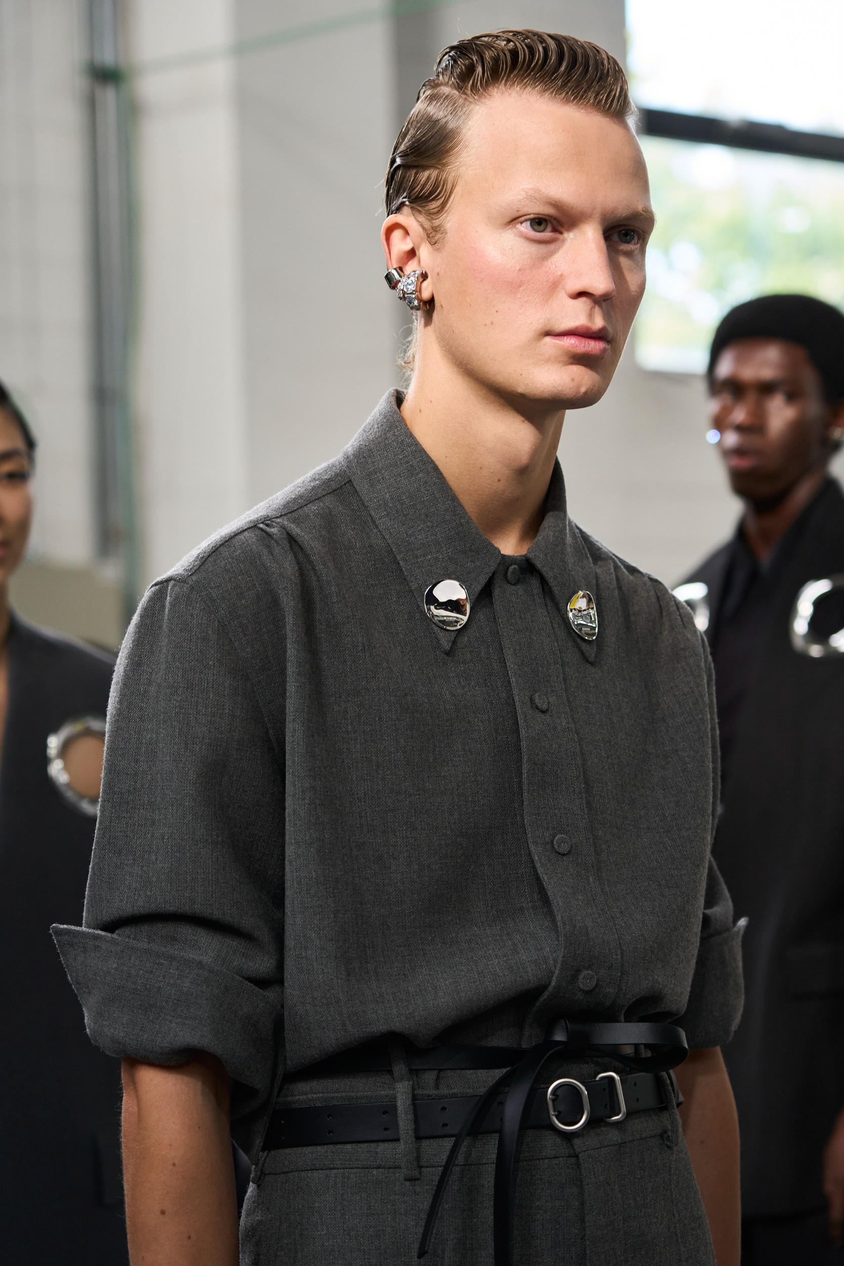 Jil Sander Spring 2024 Fashion Show Backstage