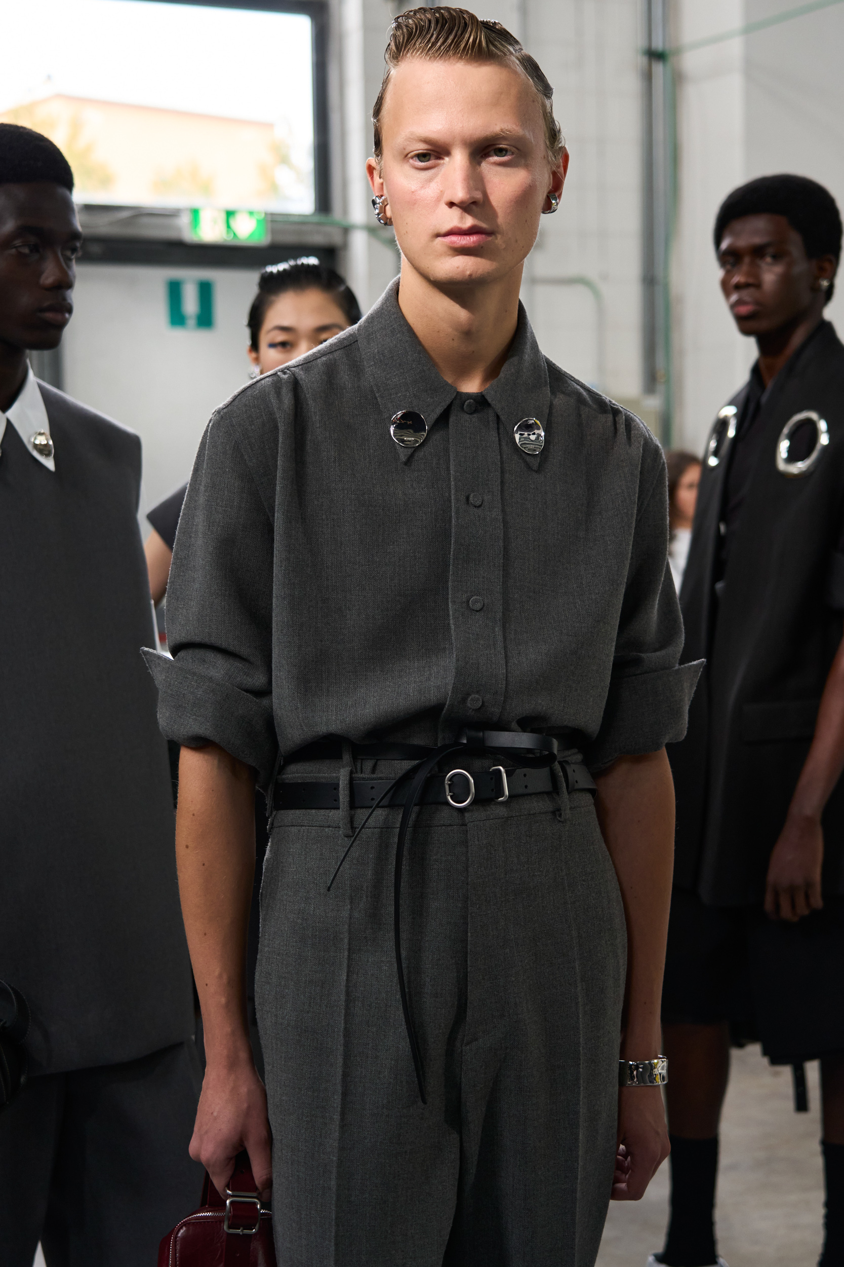 Jil Sander Spring 2024 Fashion Show Backstage