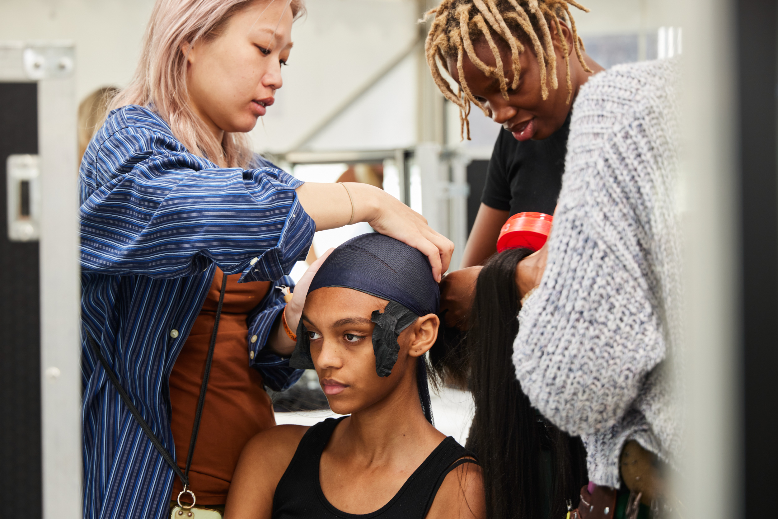 Jw Anderson Spring 2024 Fashion Show Backstage