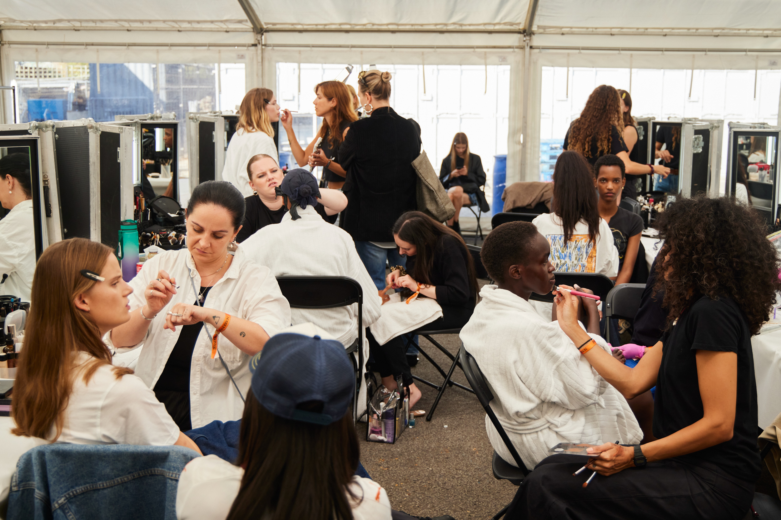 Jw Anderson Spring 2024 Fashion Show Backstage