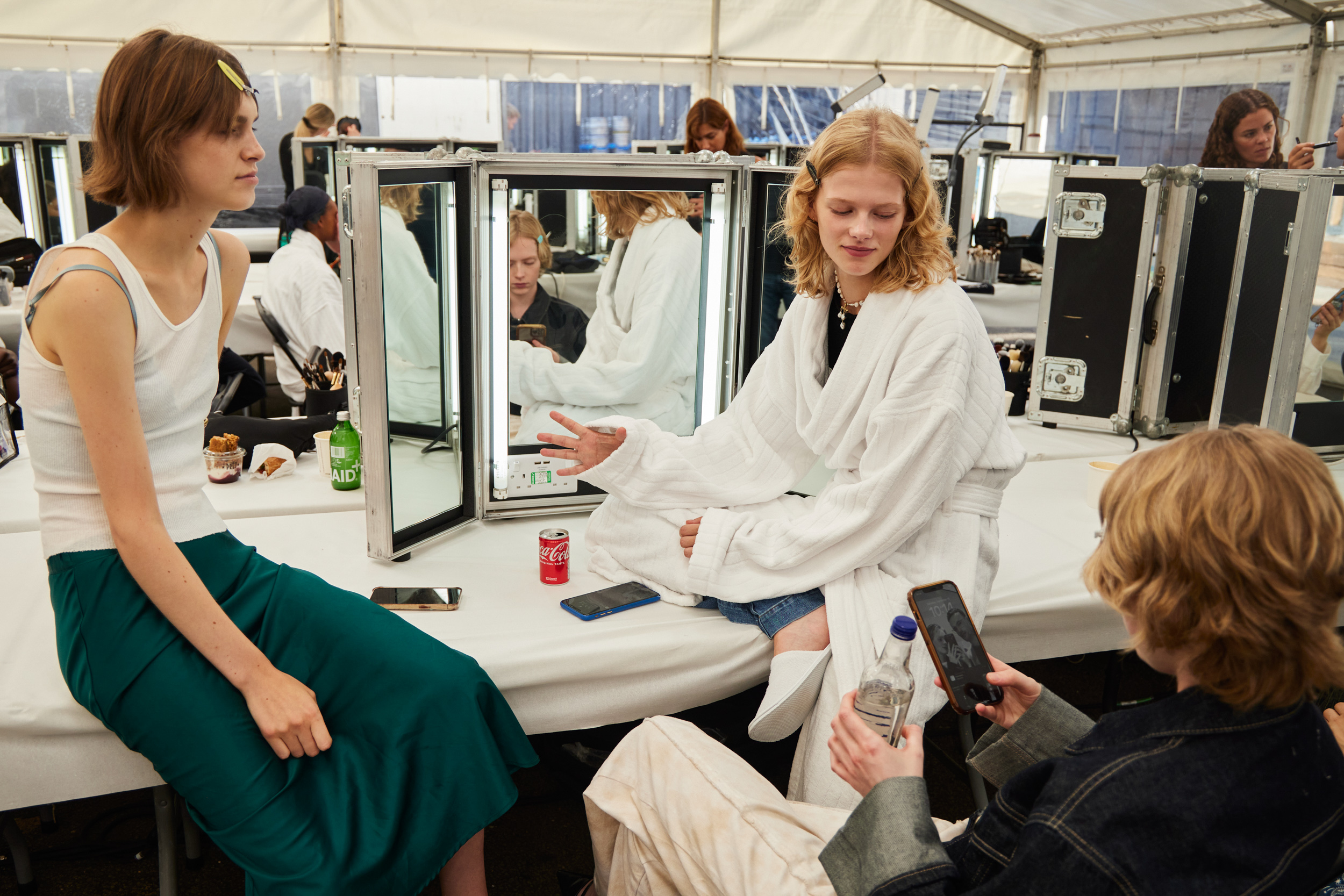 Jw Anderson Spring 2024 Fashion Show Backstage