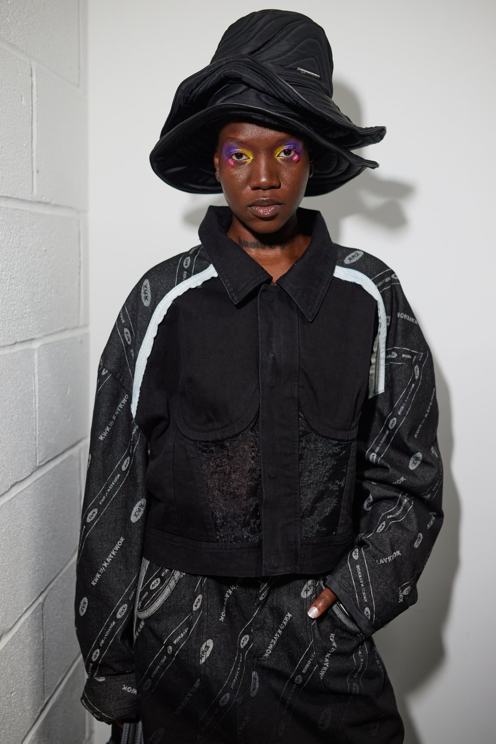 Kwk By Kay Kwok Spring 2024 Fashion Show Backstage