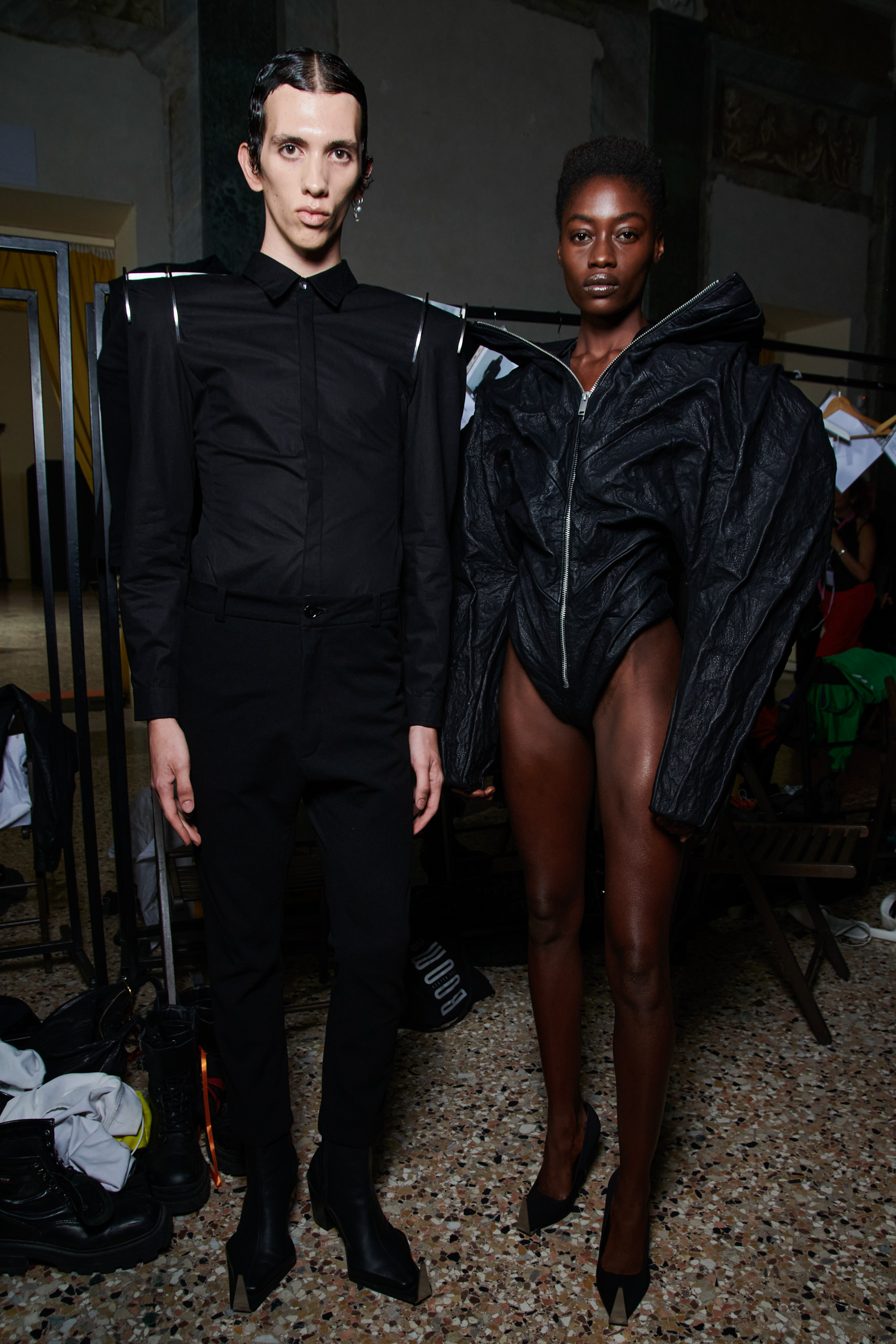 Han Kjobenhavn Spring 2024 Fashion Show Backstage