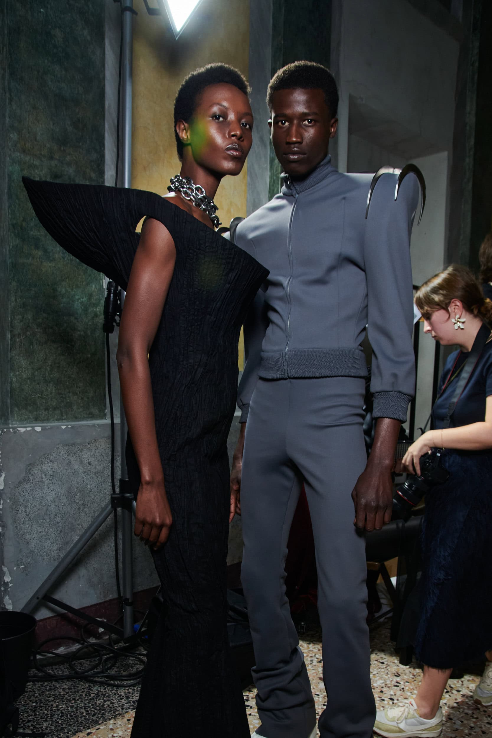 Han Kjobenhavn Spring 2024 Fashion Show Backstage