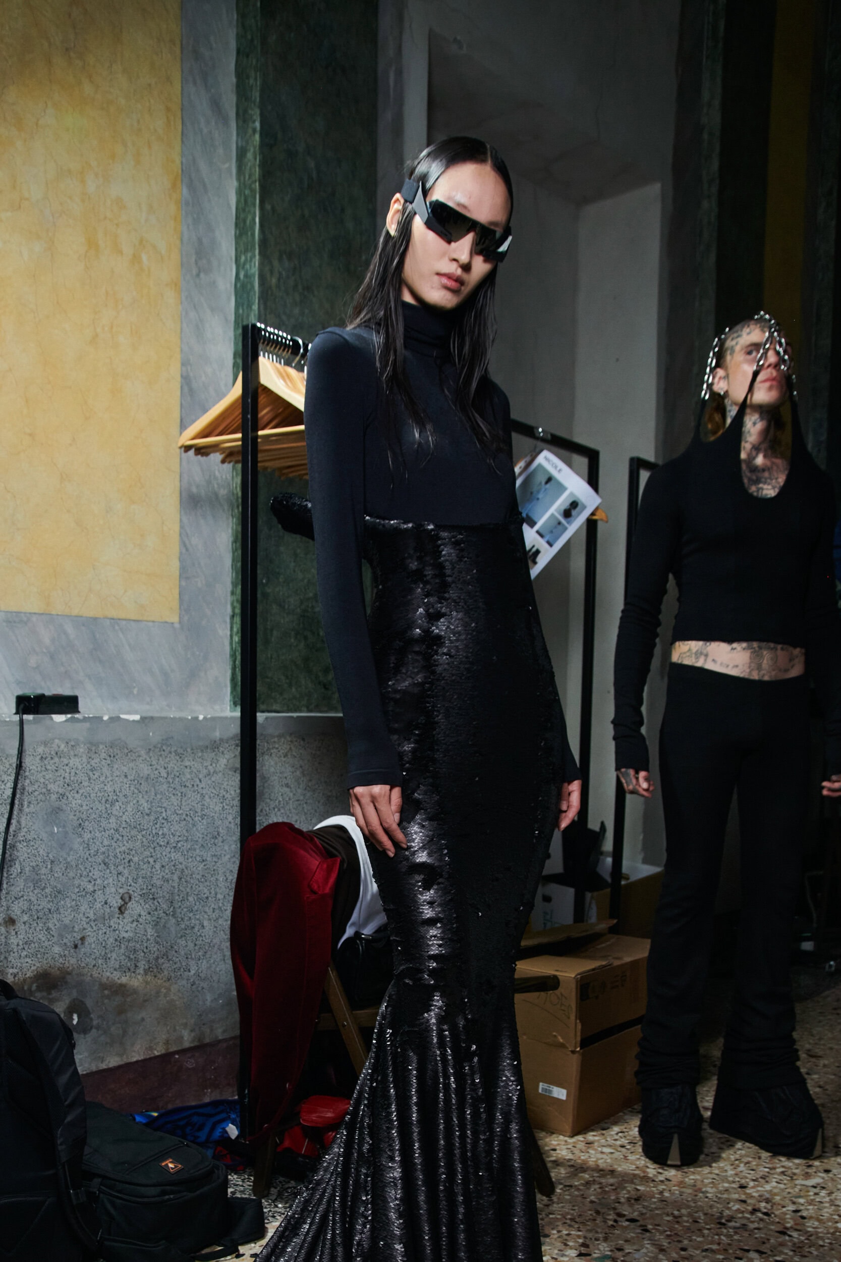 Han Kjobenhavn Spring 2024 Fashion Show Backstage