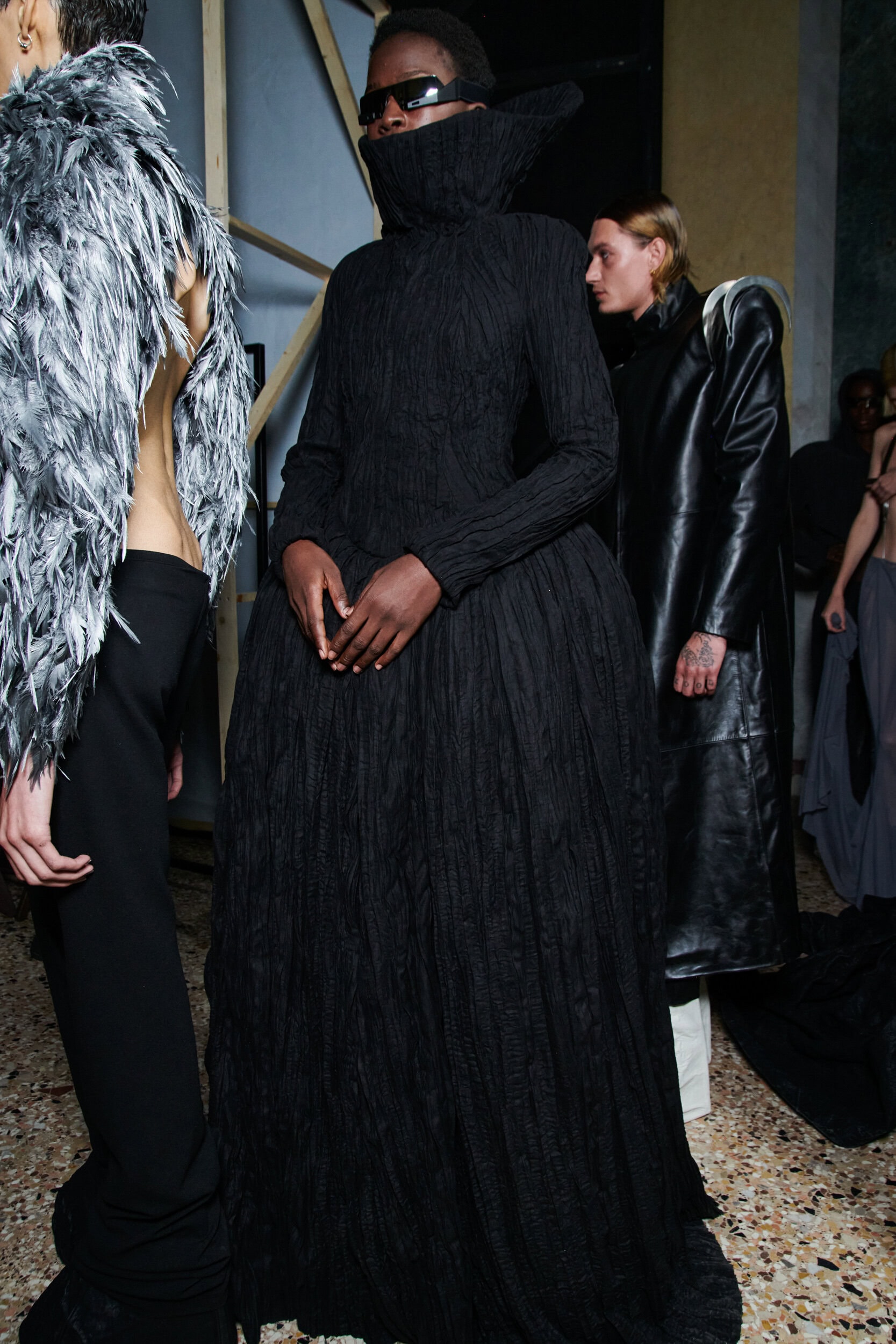 Han Kjobenhavn Spring 2024 Fashion Show Backstage