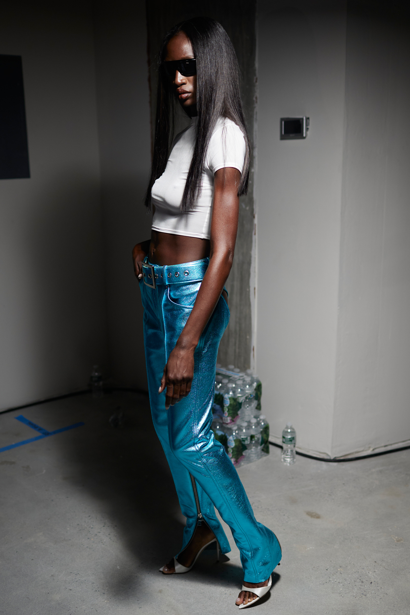 Laquan Smith Spring 2024 Fashion Show Backstage