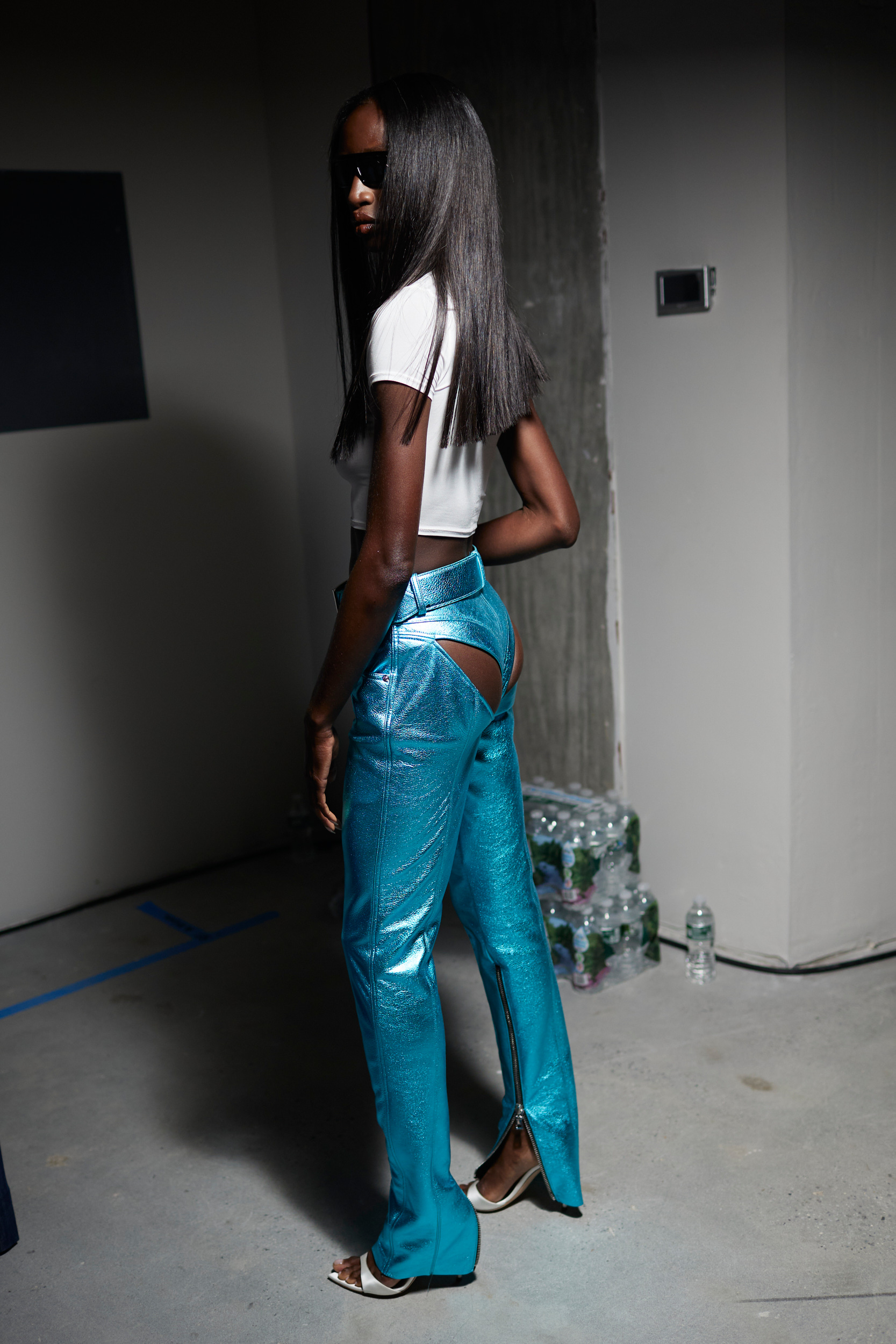 Laquan Smith Spring 2024 Fashion Show Backstage