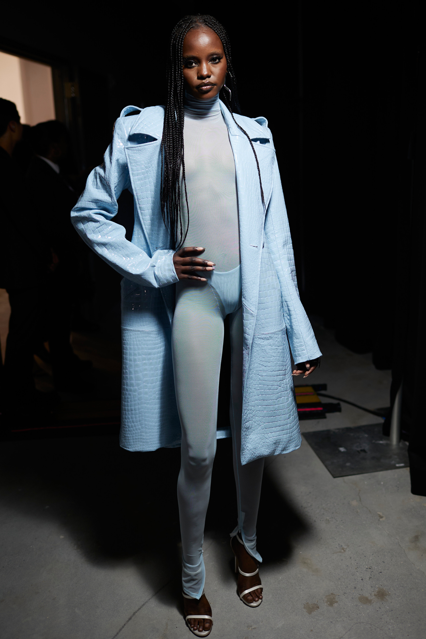 Laquan Smith Spring 2024 Fashion Show Backstage